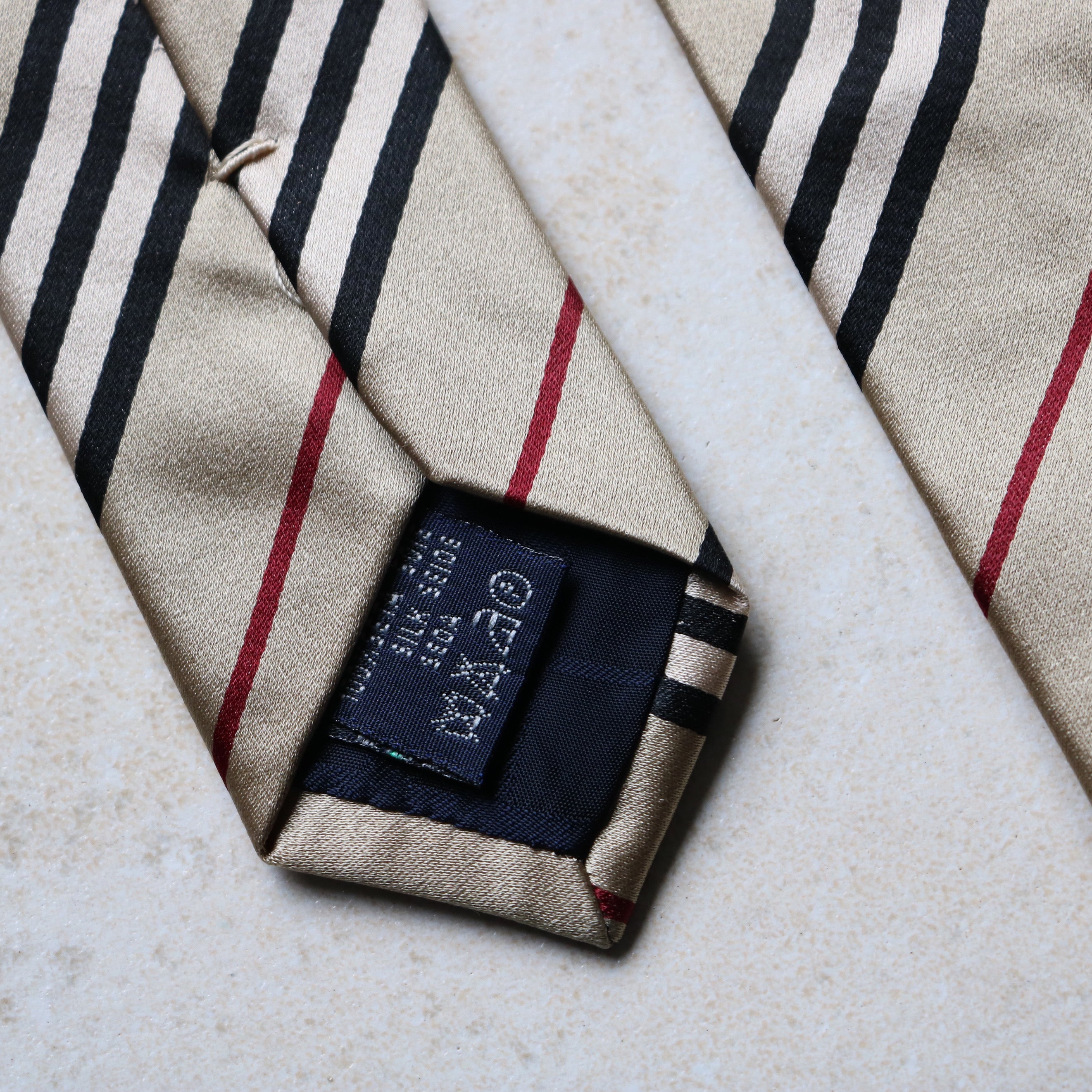 LOT DE 2 MINIS CHOUCHOUS UPCYCLÉS BURBERRY | 100% SOIE