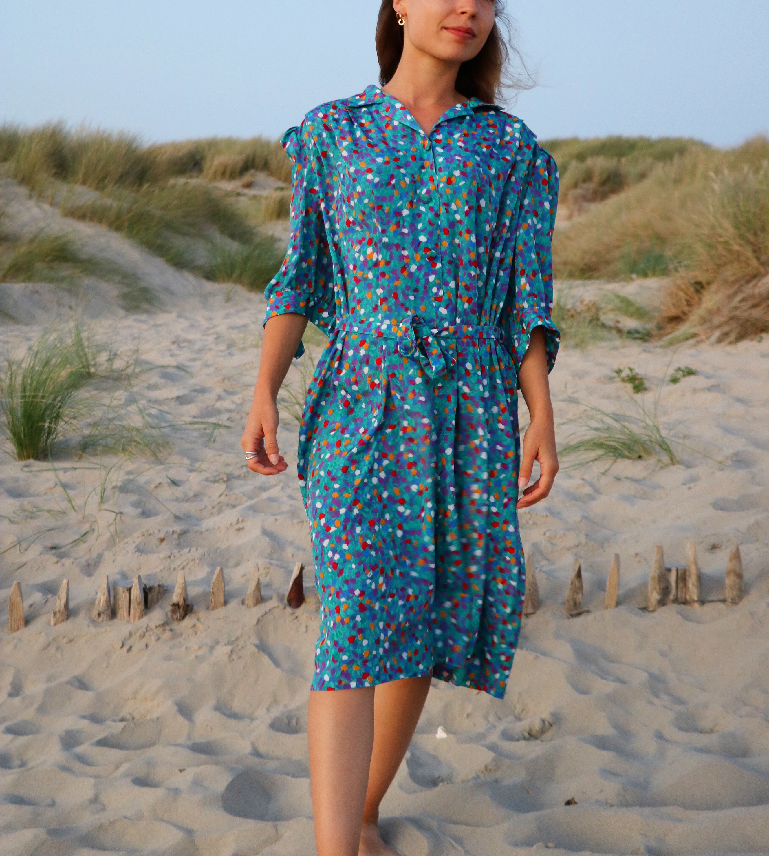 ROBE MULTICOLORE VINTAGE