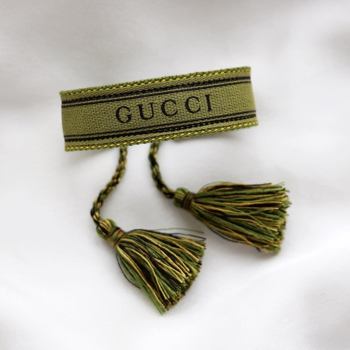 BRACELET TISSÉ UPCYCLÉ GUCCI
