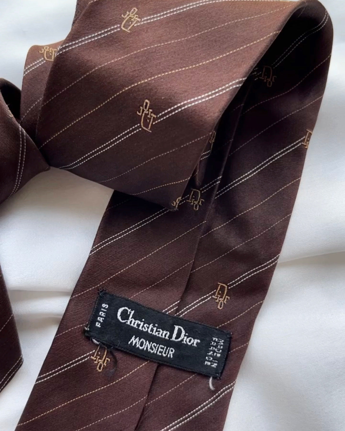 CHOUCHOU UPCYCLÉ DIOR | 100% SOIE