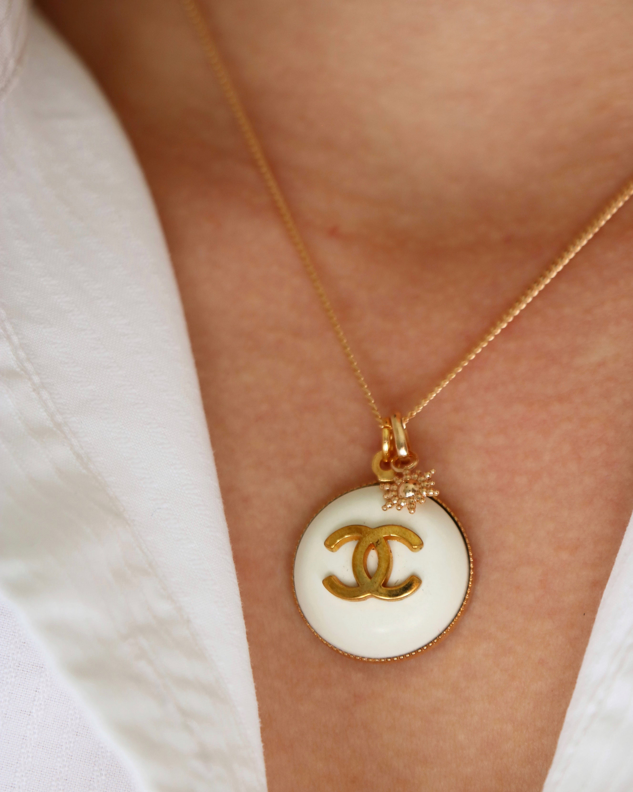 COLLIER UPCYCLÉ | BLANC