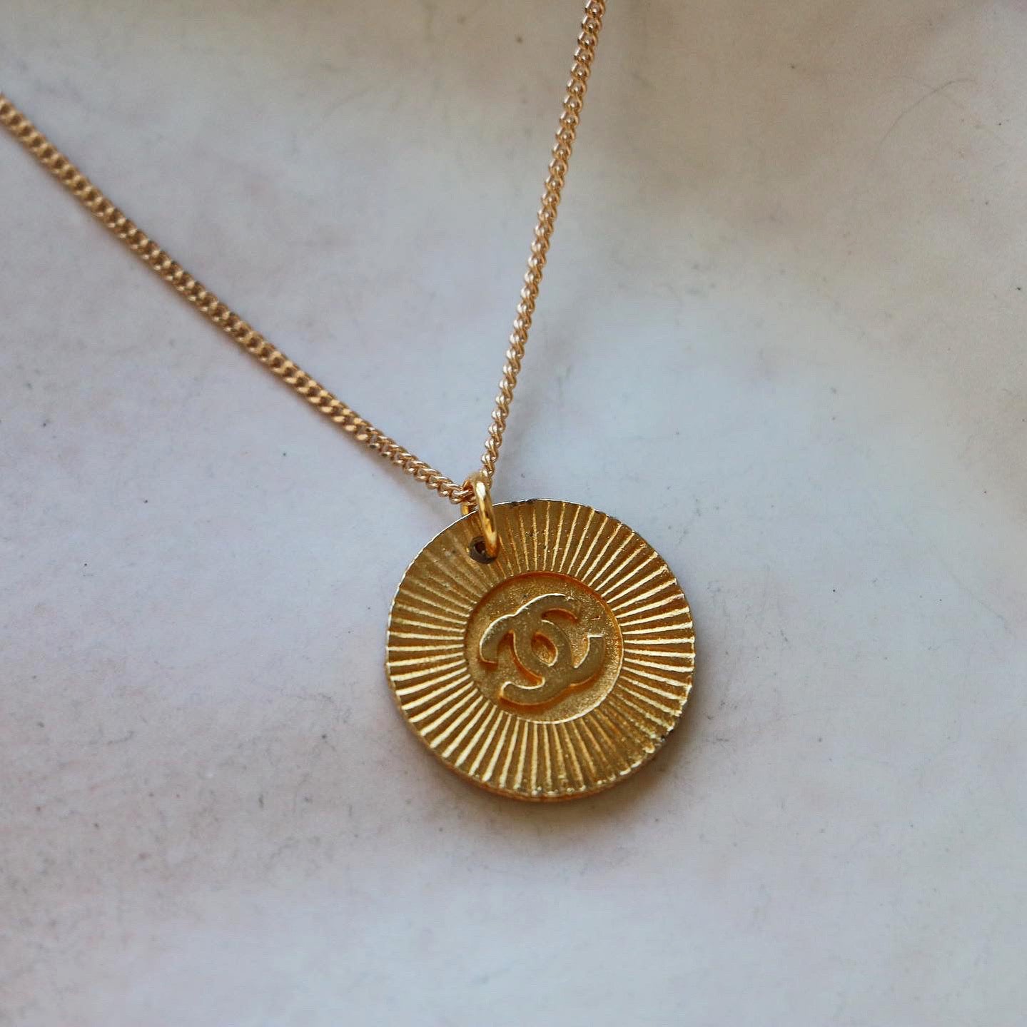 COLLIER UPCYCLÉ | SOLEIL DORÉ