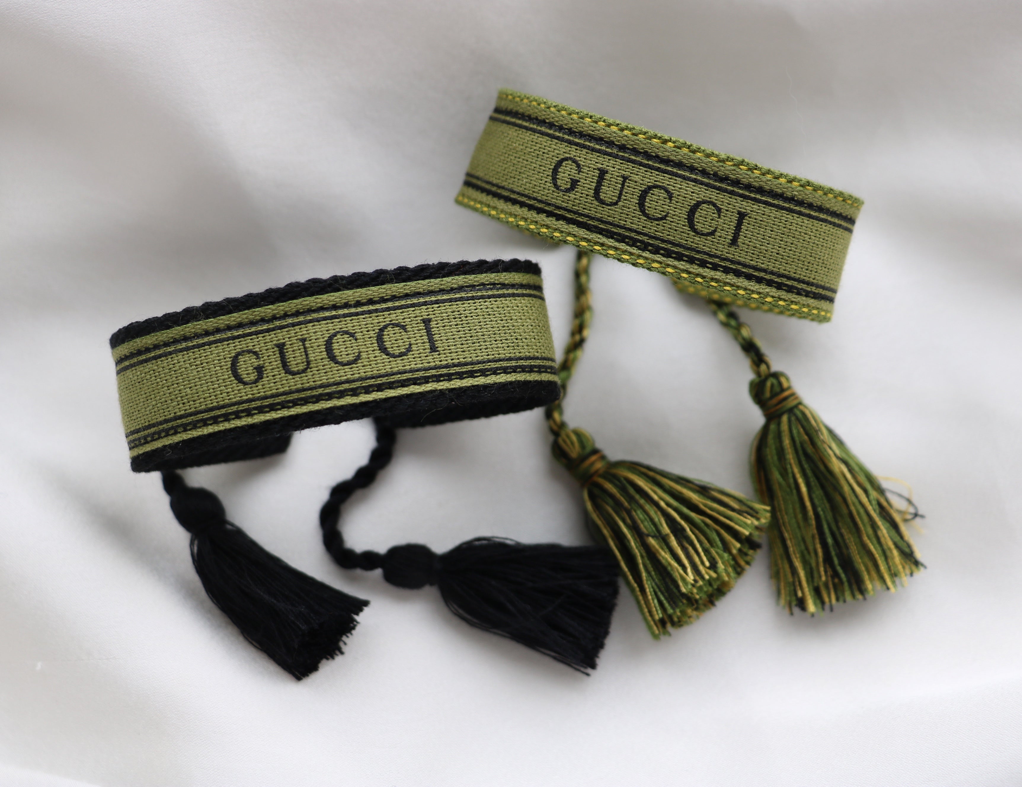 BRACELET TISSÉ UPCYCLÉ GUCCI