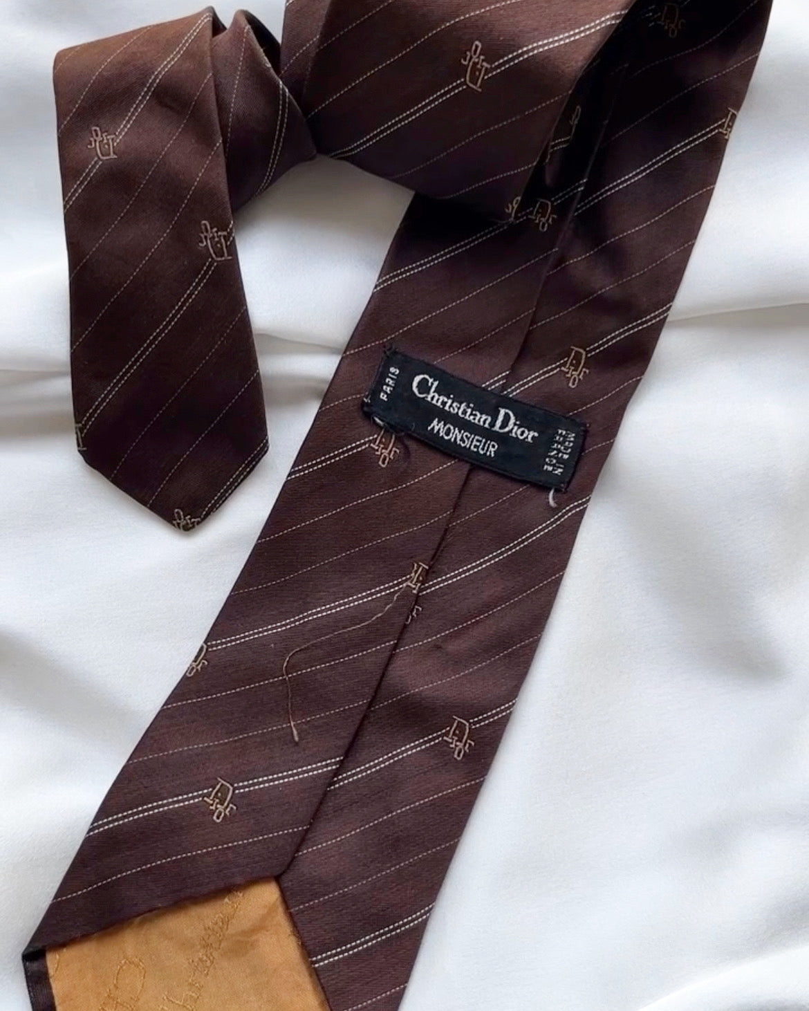 CHOUCHOU UPCYCLÉ DIOR | 100% SOIE