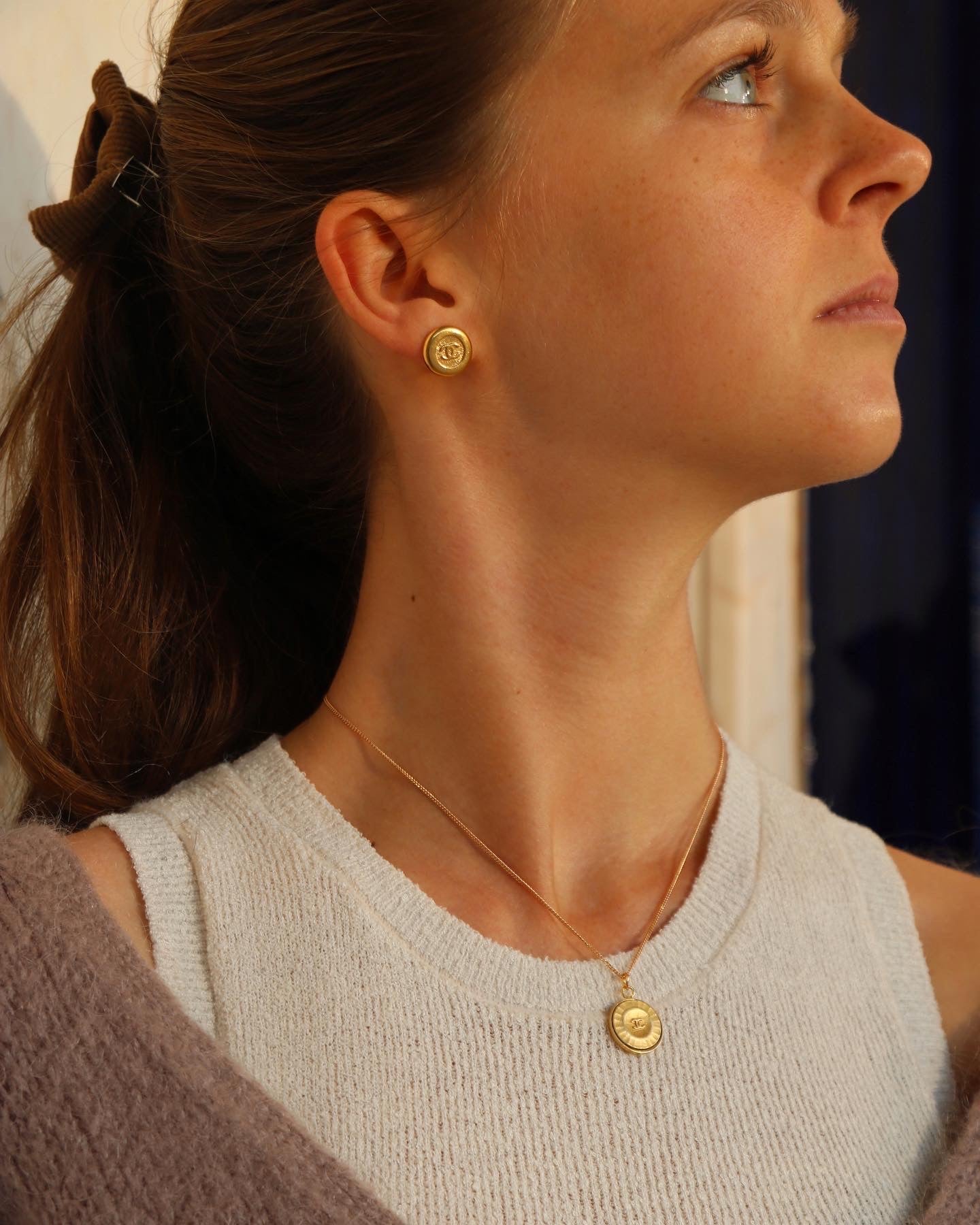 BOUCLES D'OREILLES UPCYCLÉES N°2