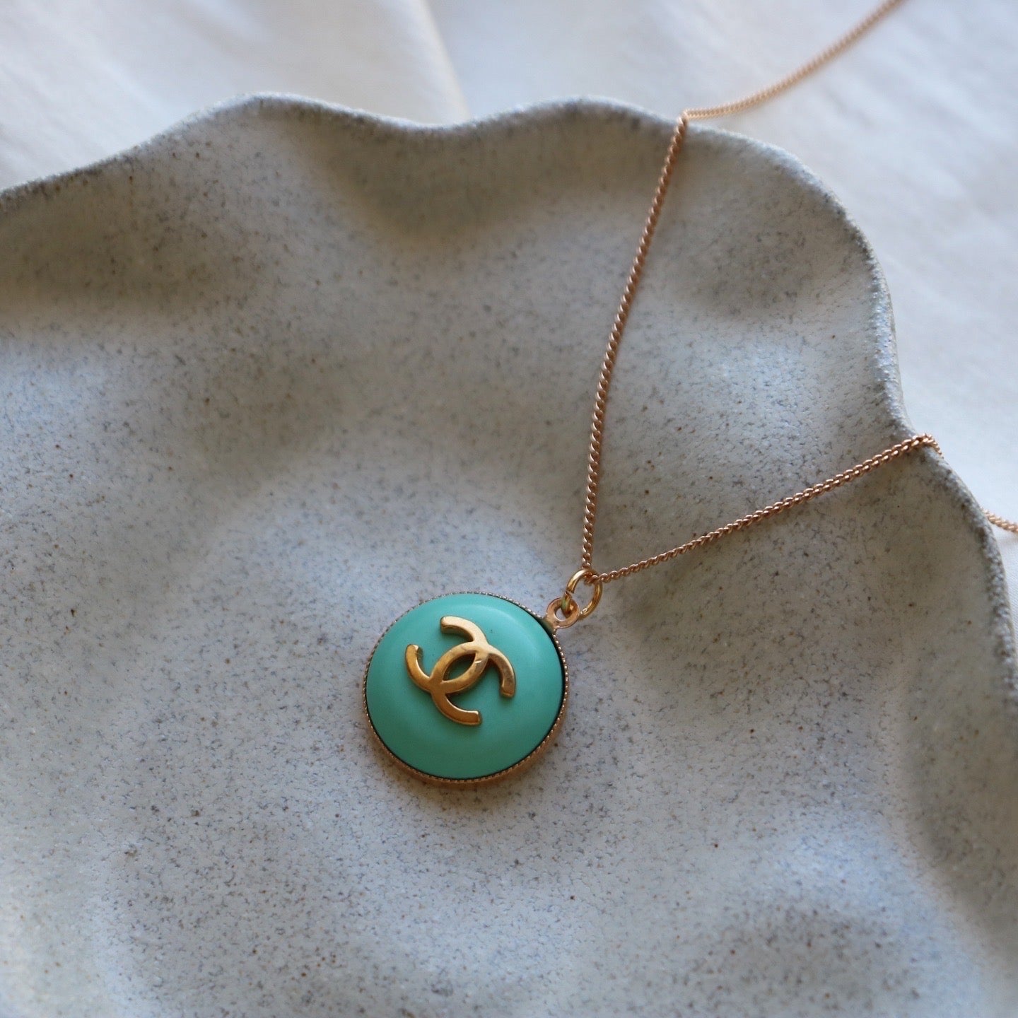 COLLIER UPCYCLÉ | TURQUOISE
