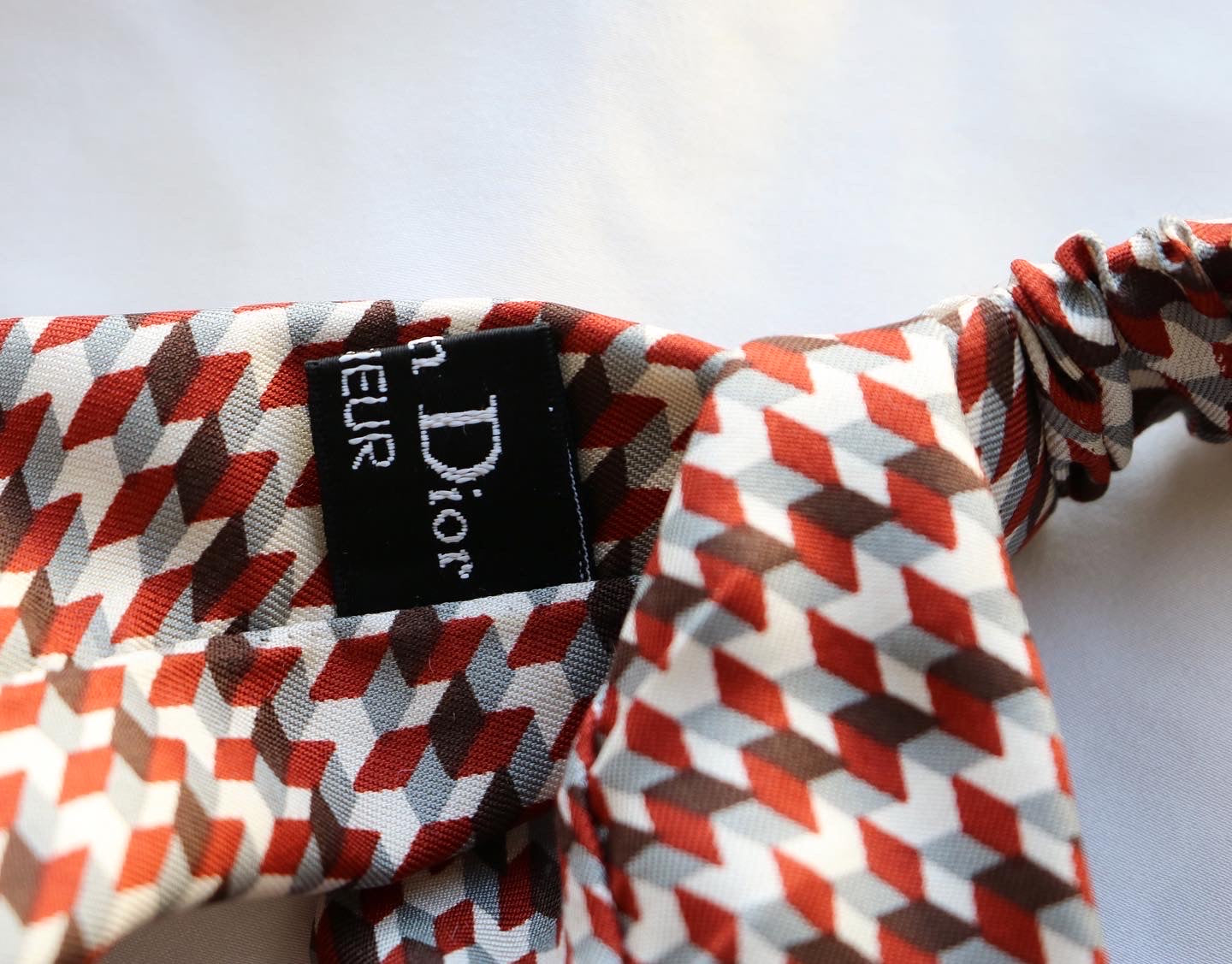 BANDEAU UPCYCLÉ DIOR | 100% SOIE