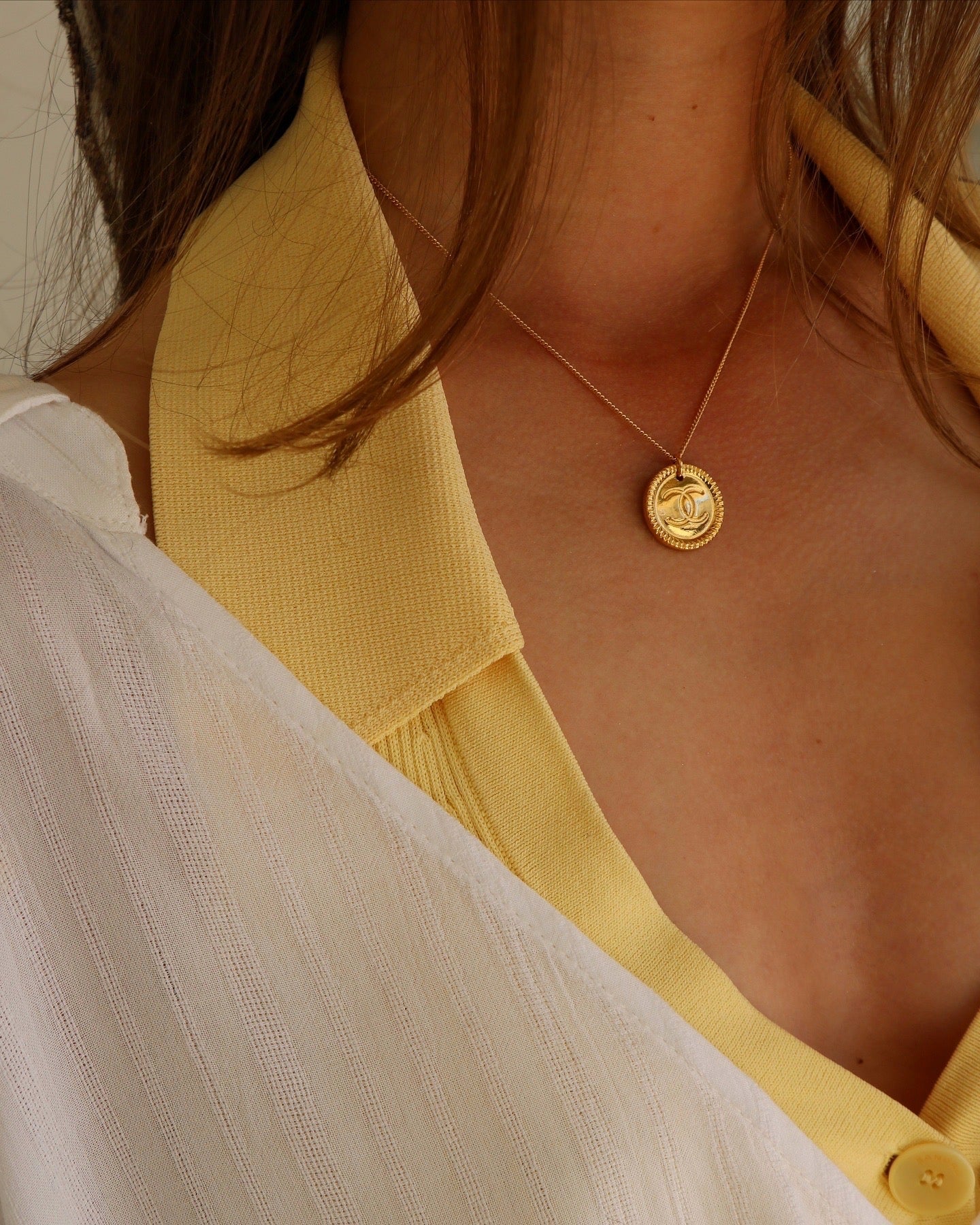 COLLIER UPCYCLÉ | DORÉ N°1