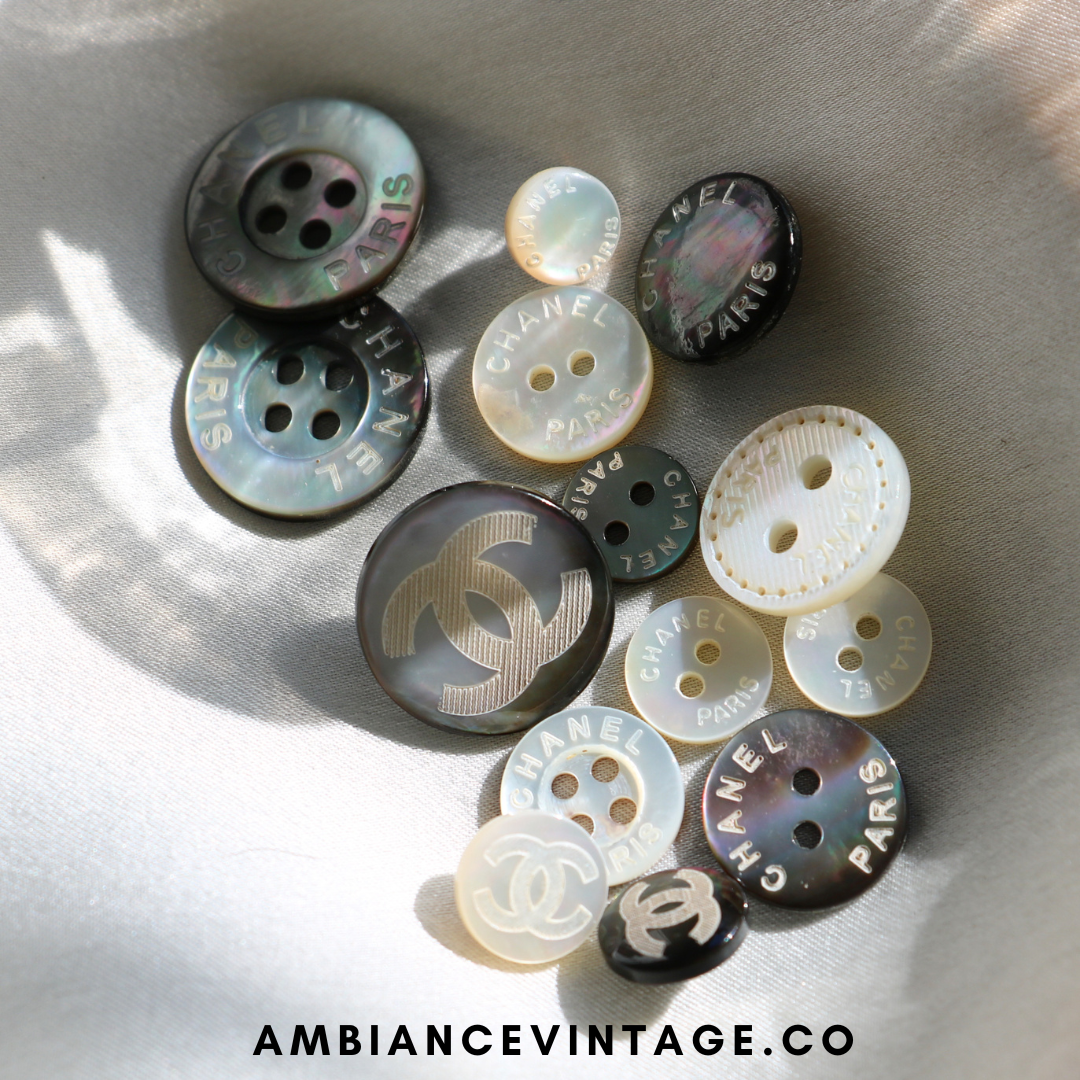 BRACELET CORDON UPCYCLÉ CHANEL | NACRE N°4