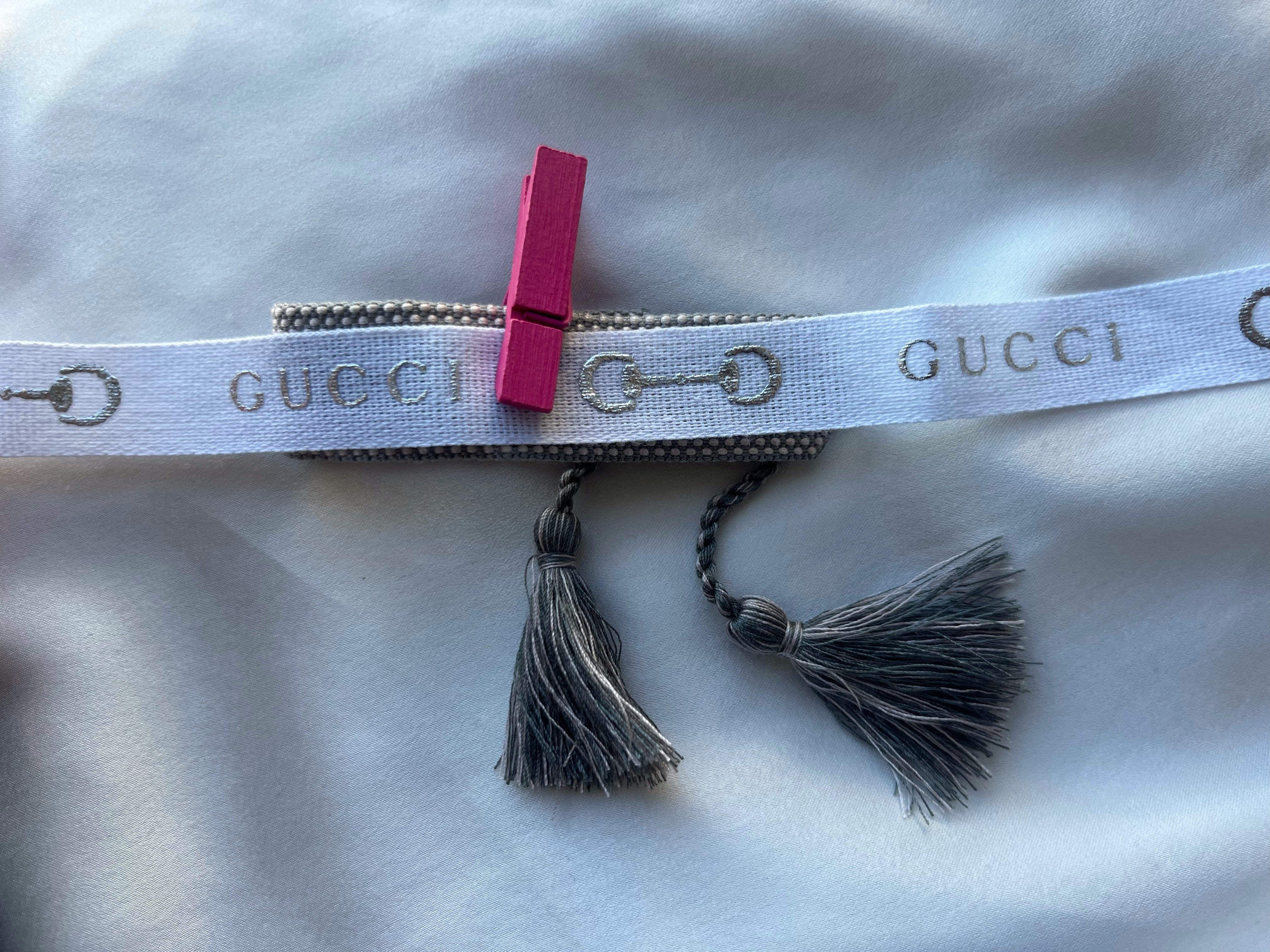BRACELET TISSÉ UPCYCLÉ GUCCI | RARE