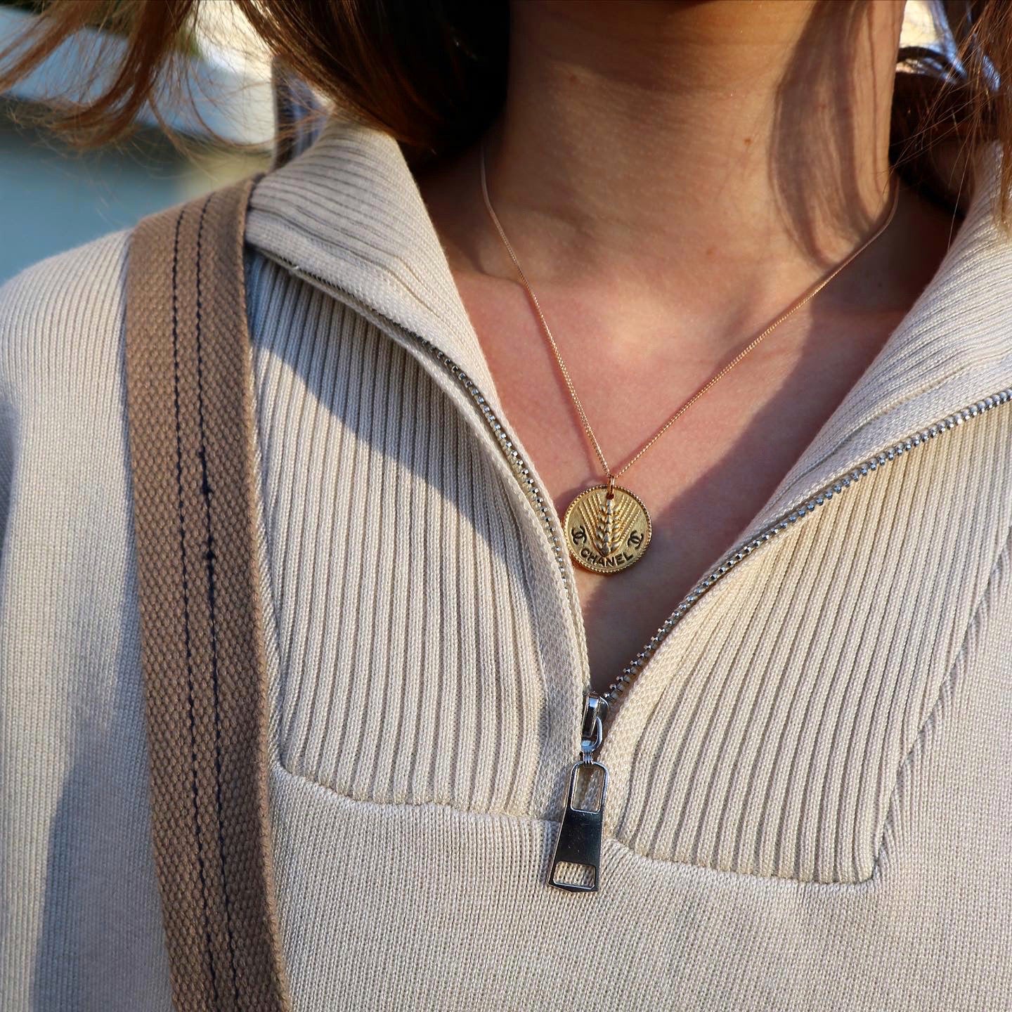 COLLIER UPCYCLÉ | "ÉPIS DE BLÉ" RARE
