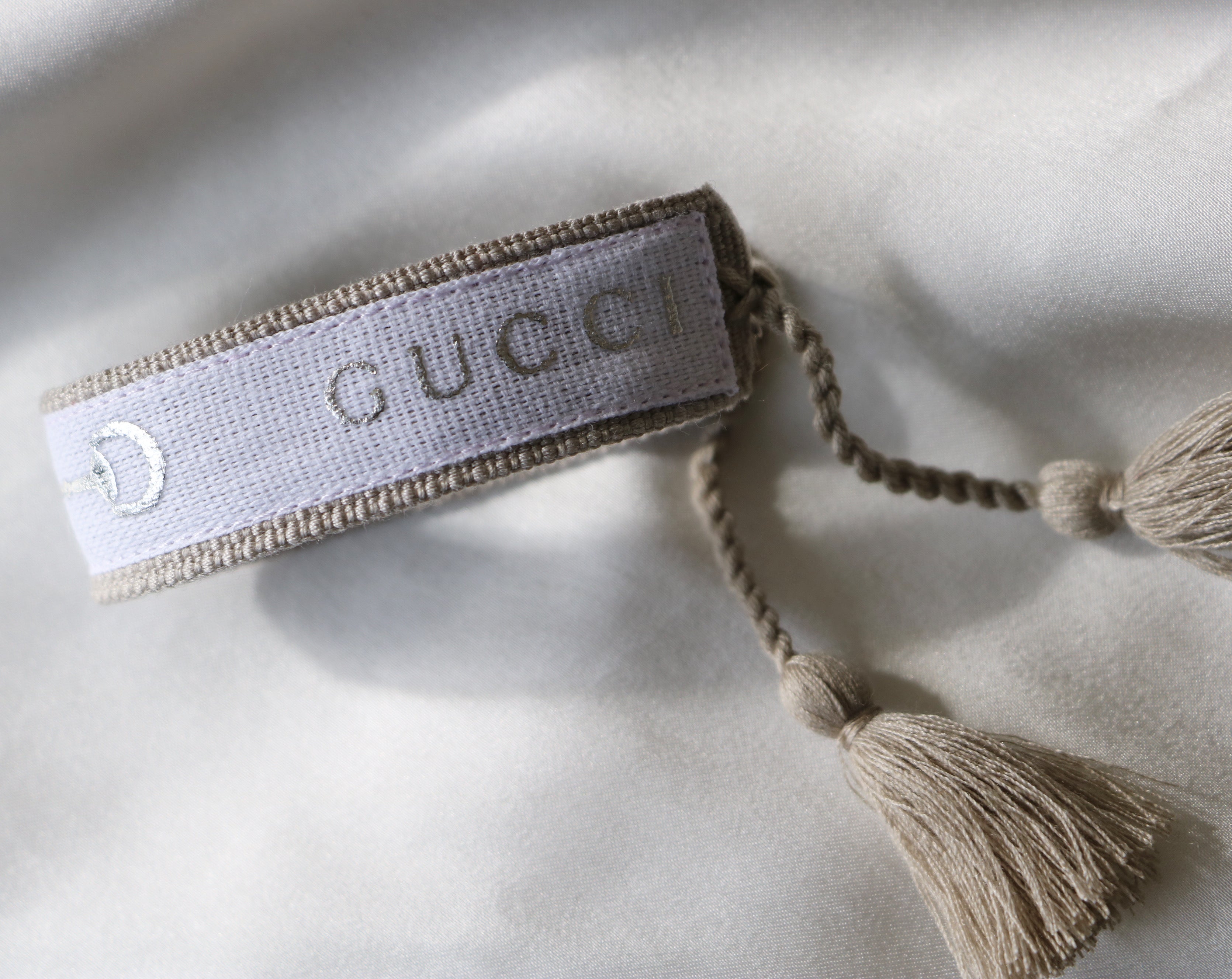 BRACELET TISSÉ UPCYCLÉ GUCCI | RARE