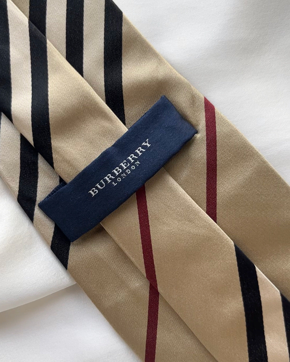 CHOUCHOU UPCYCLÉ BURBERRY | 100% SOIE
