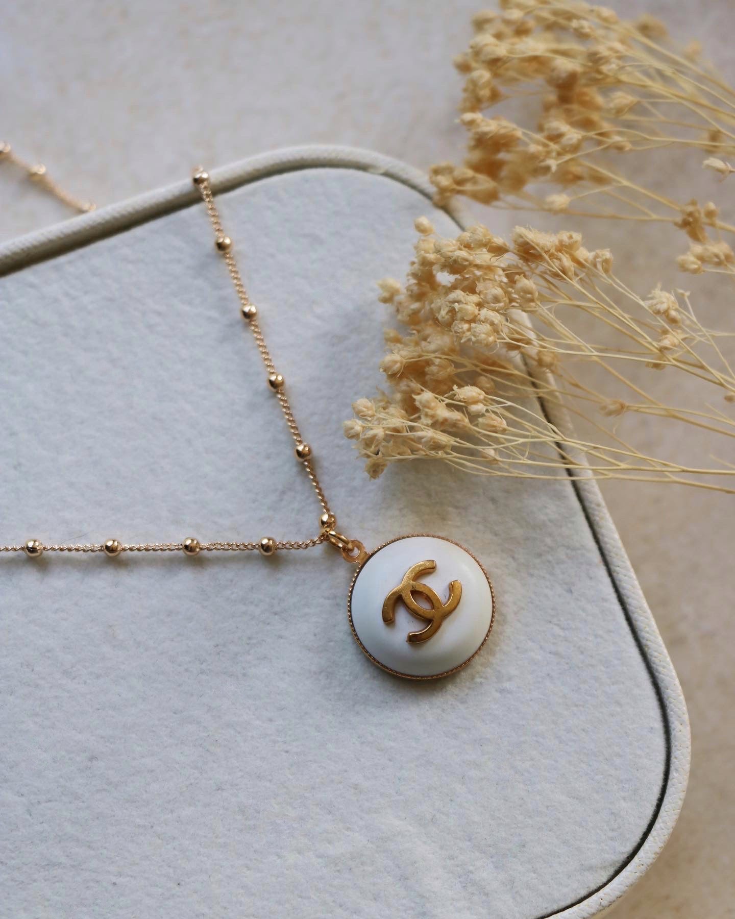 COLLIER UPCYCLÉ | BLANC