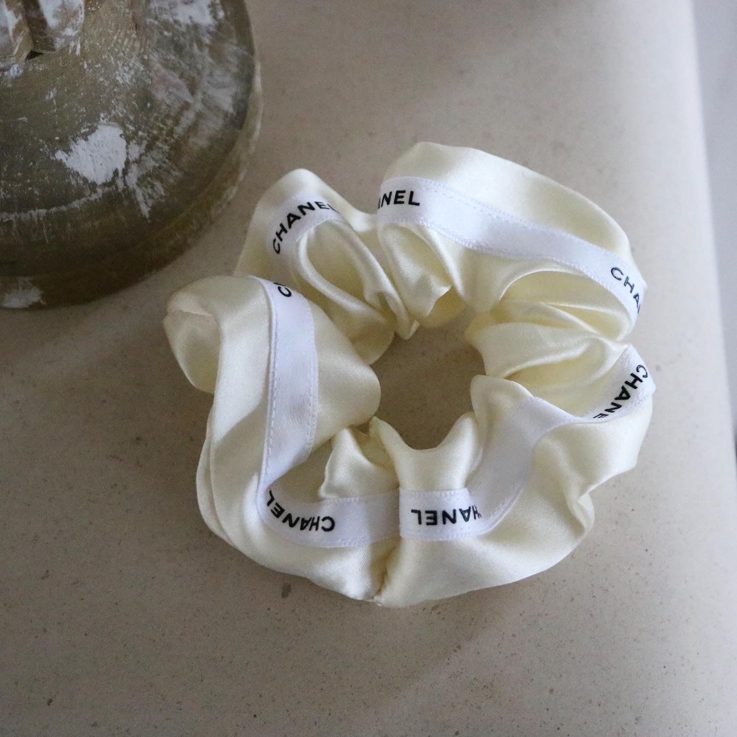 CHOUCHOU UPCYCLÉ | CREAMY 100% SOIE