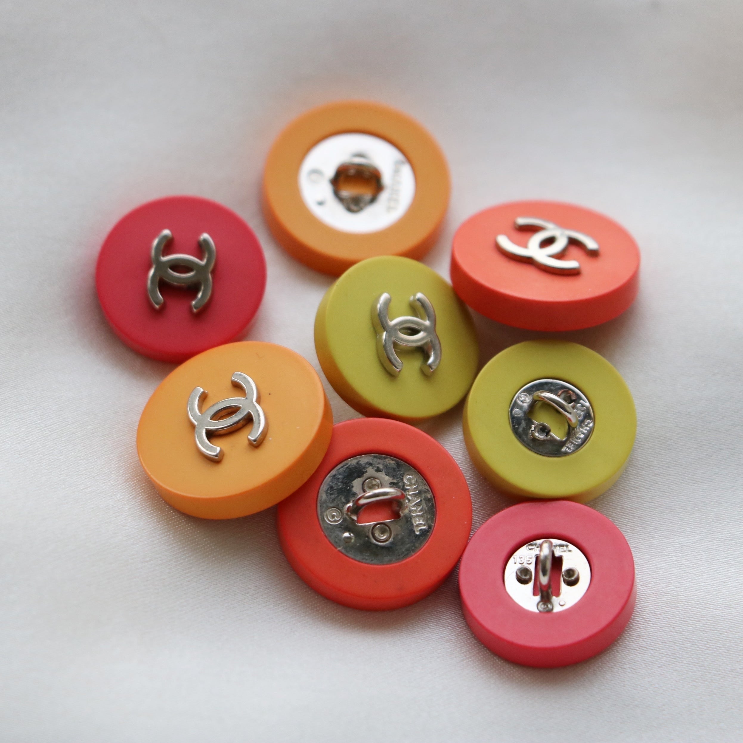 COLLIER UPCYCLÉ ARGENT 925 | ROUGE ORANGÉ