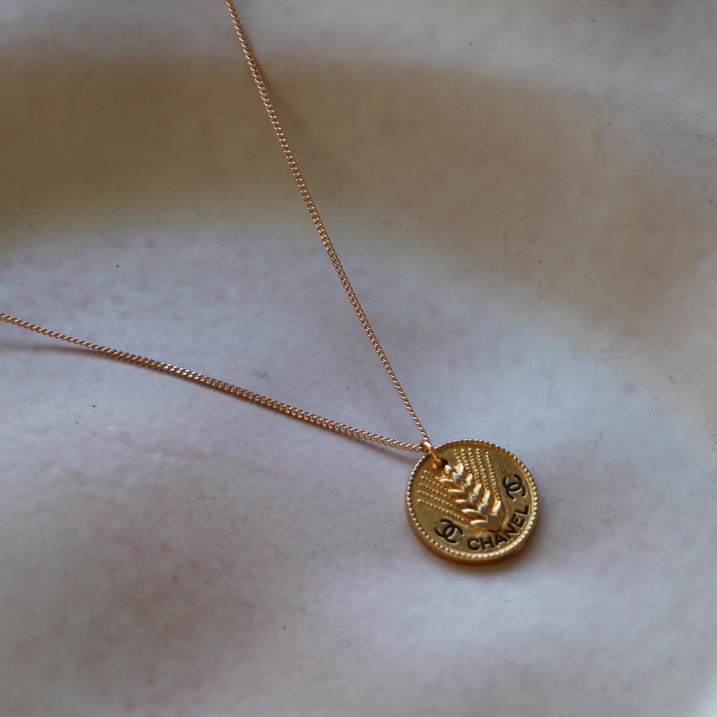 COLLIER UPCYCLÉ | "ÉPIS DE BLÉ" RARE