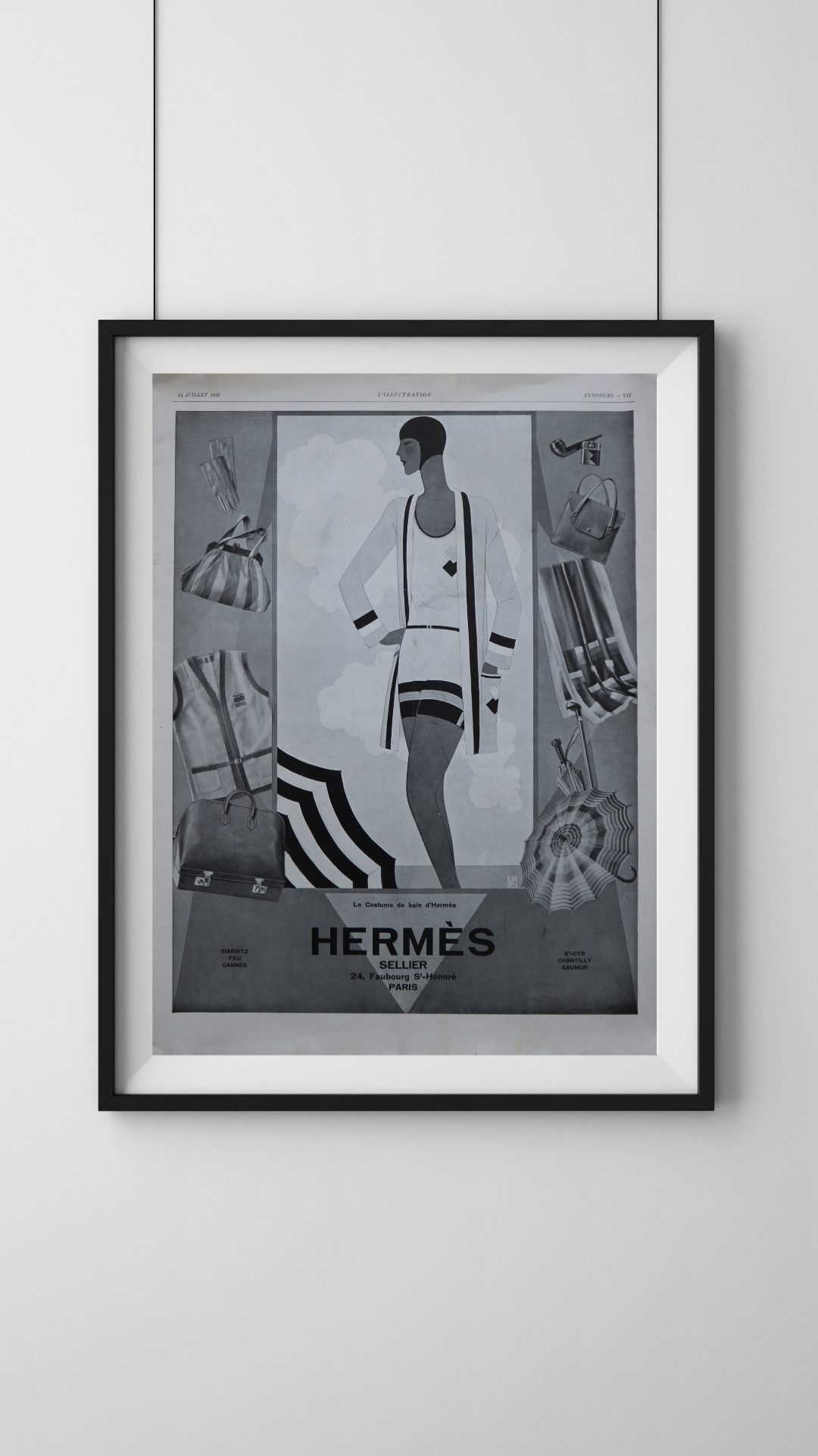 AFFICHE HERMÈS VINTAGE N°2