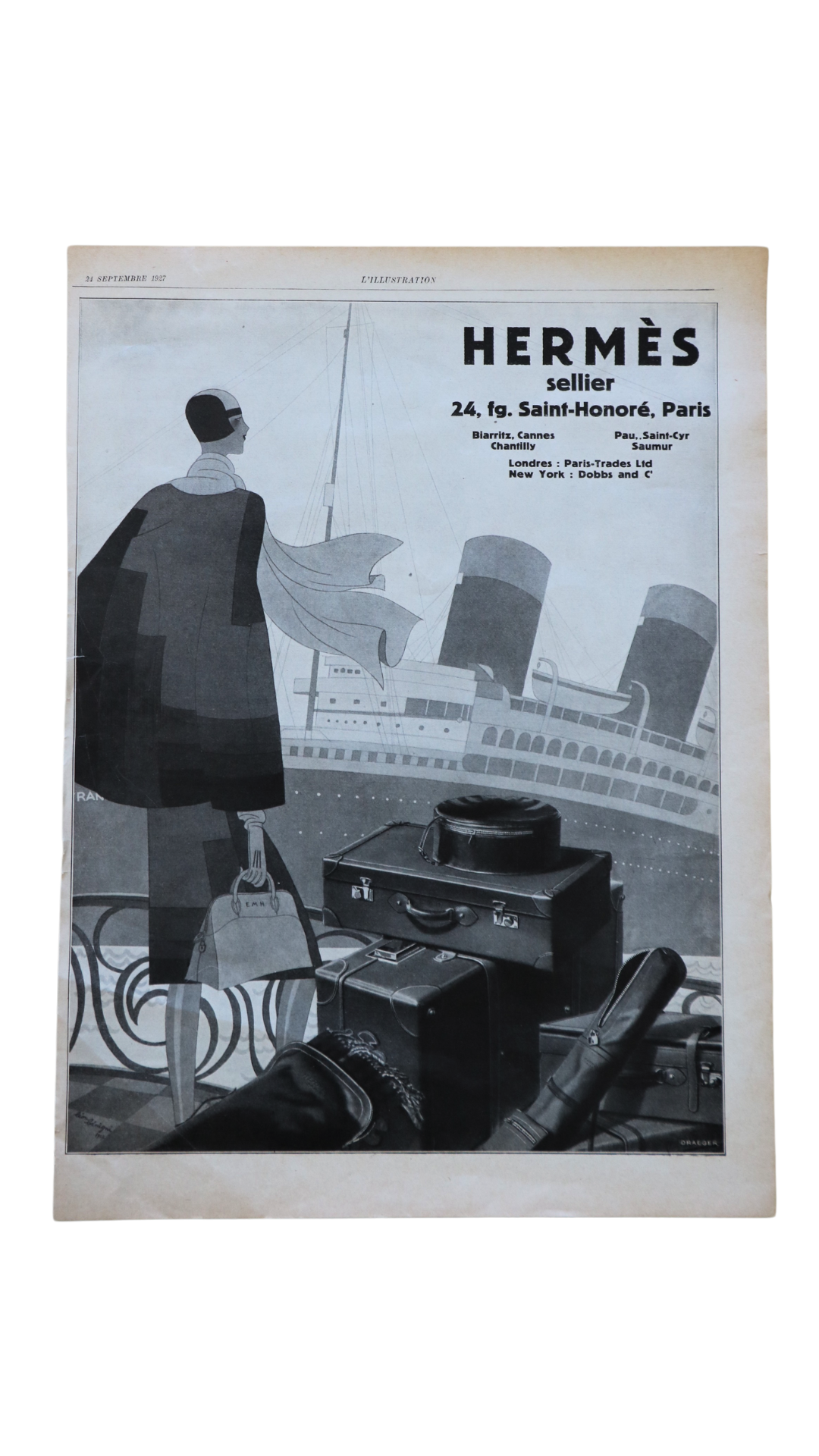 AFFICHE HERMÈS VINTAGE N°3
