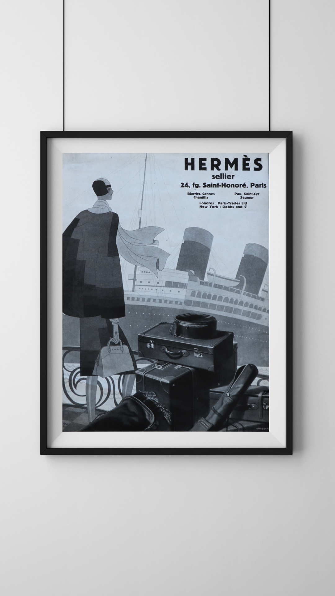 AFFICHE HERMÈS VINTAGE N°3