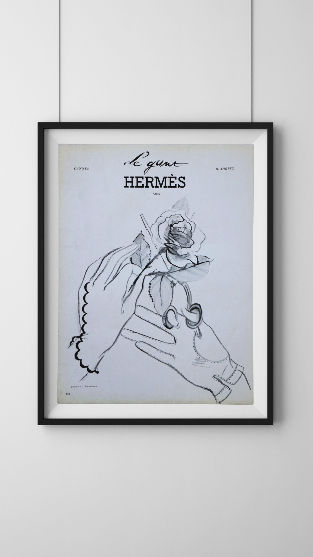 AFFICHE HERMÈS VINTAGE N°4