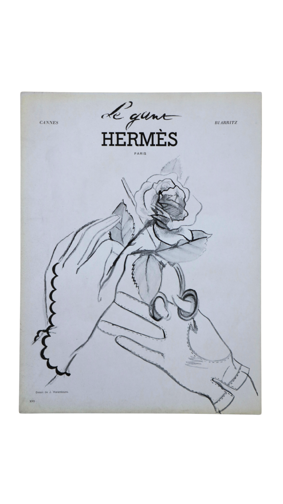 AFFICHE HERMÈS VINTAGE N°4