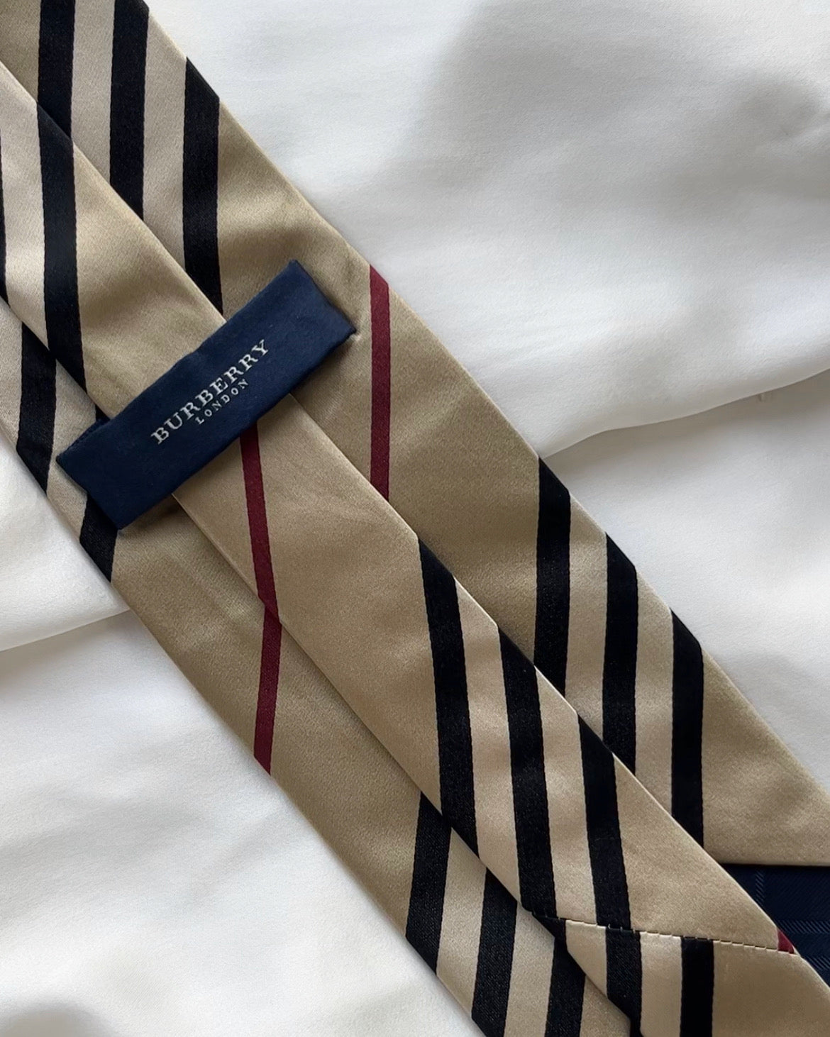 CHOUCHOU UPCYCLÉ BURBERRY | 100% SOIE