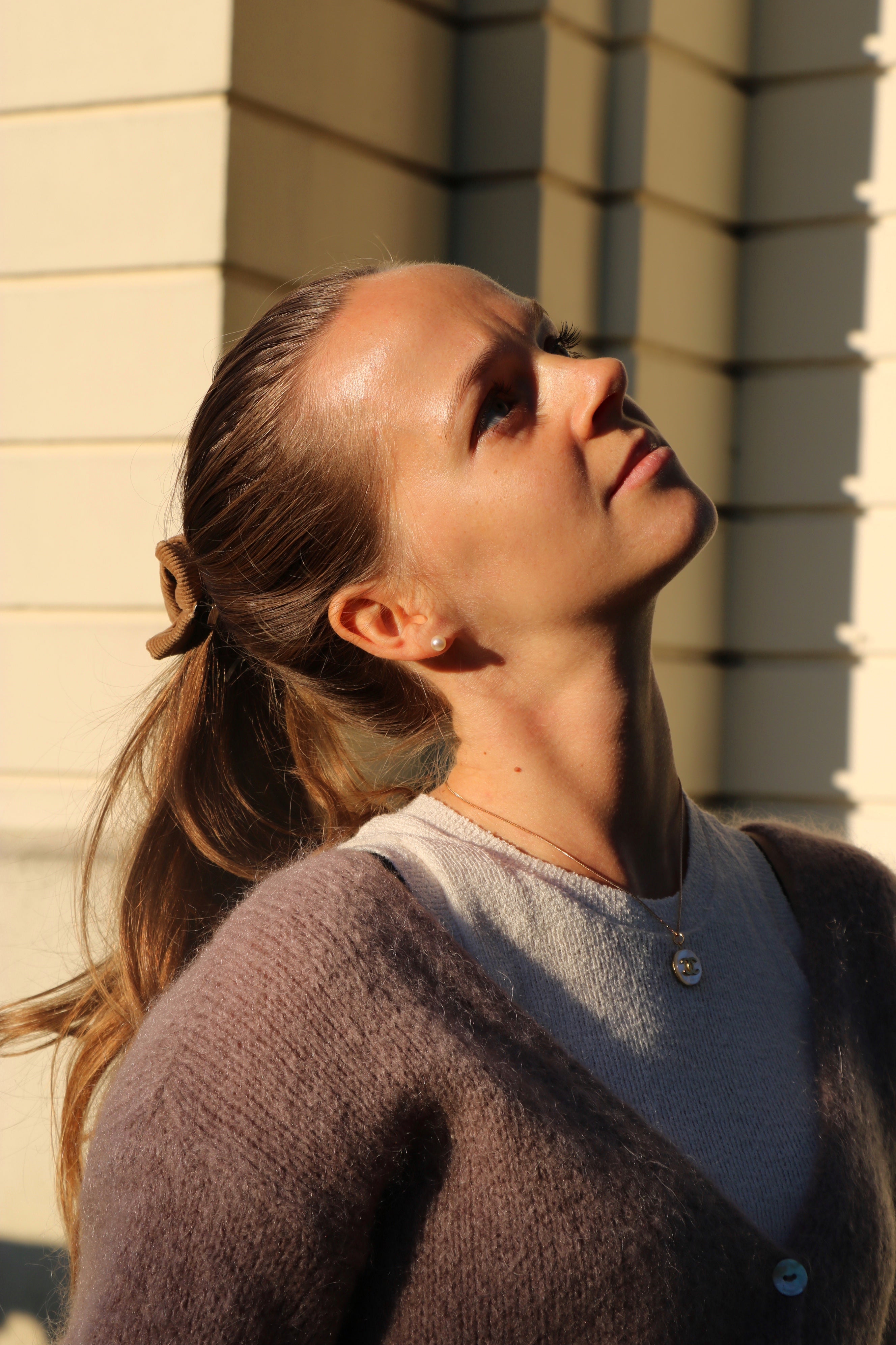 COLLIER UPCYCLÉ | BLANC NACRE RARE