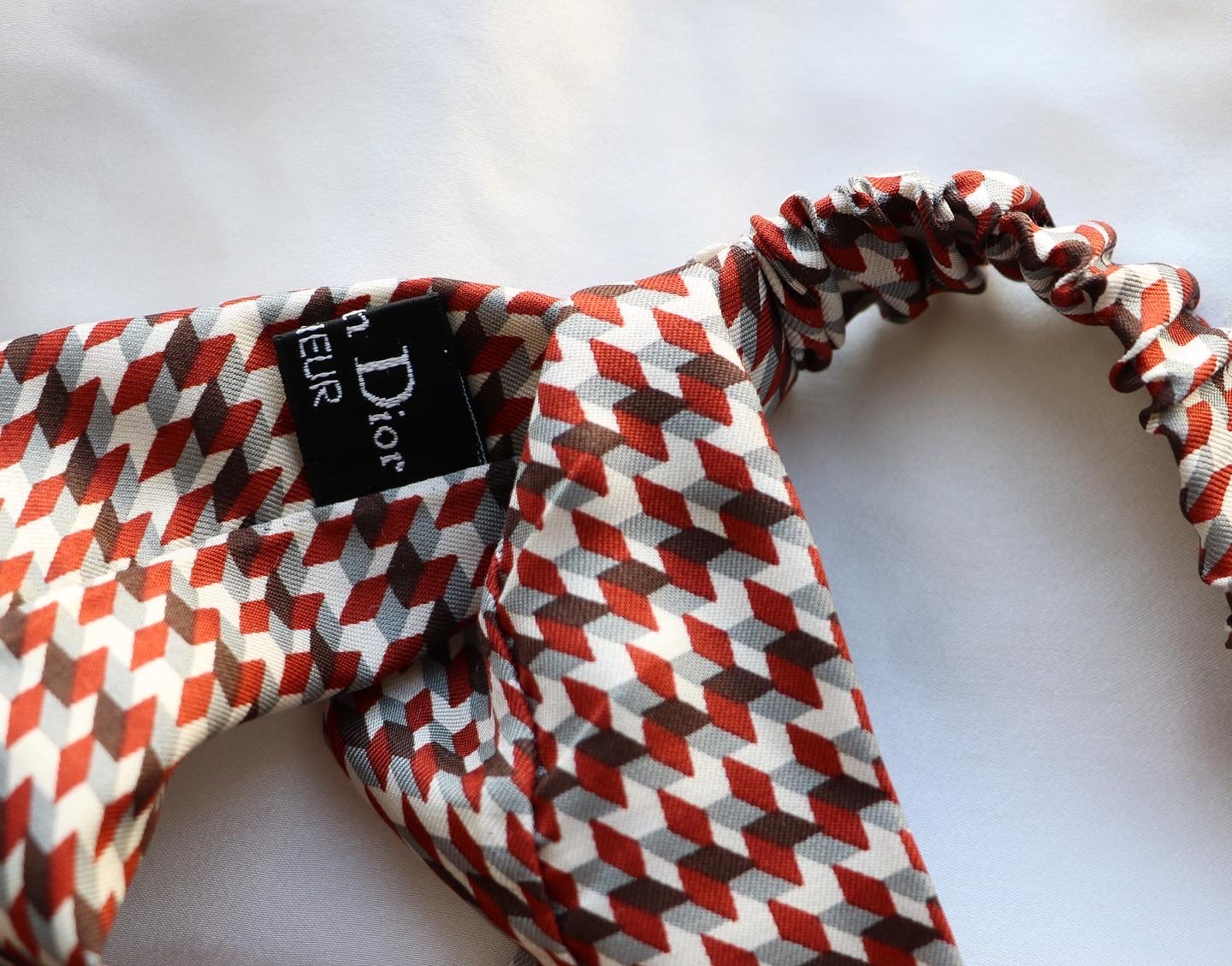 BANDEAU UPCYCLÉ DIOR | 100% SOIE