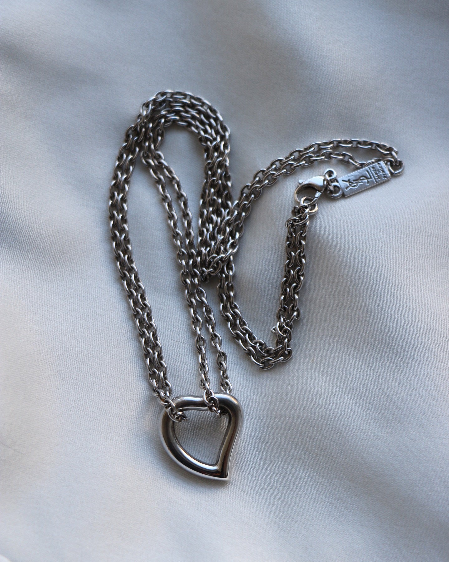 COLLIER "LOVE" YVES SAINT LAURENT VINTAGE
