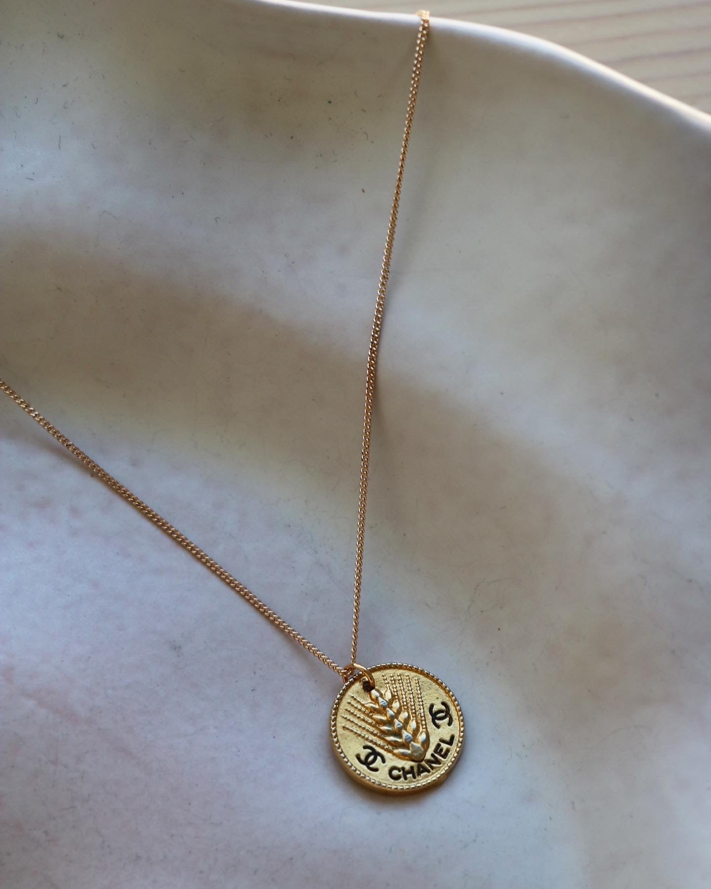 COLLIER UPCYCLÉ | "ÉPIS DE BLÉ" RARE