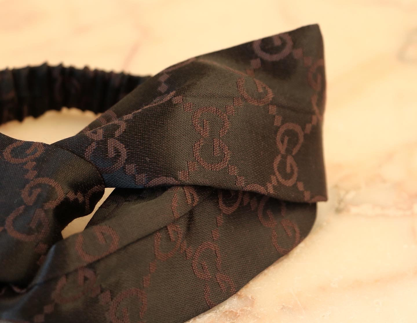 BANDEAU UPCYCLÉ GUCCI