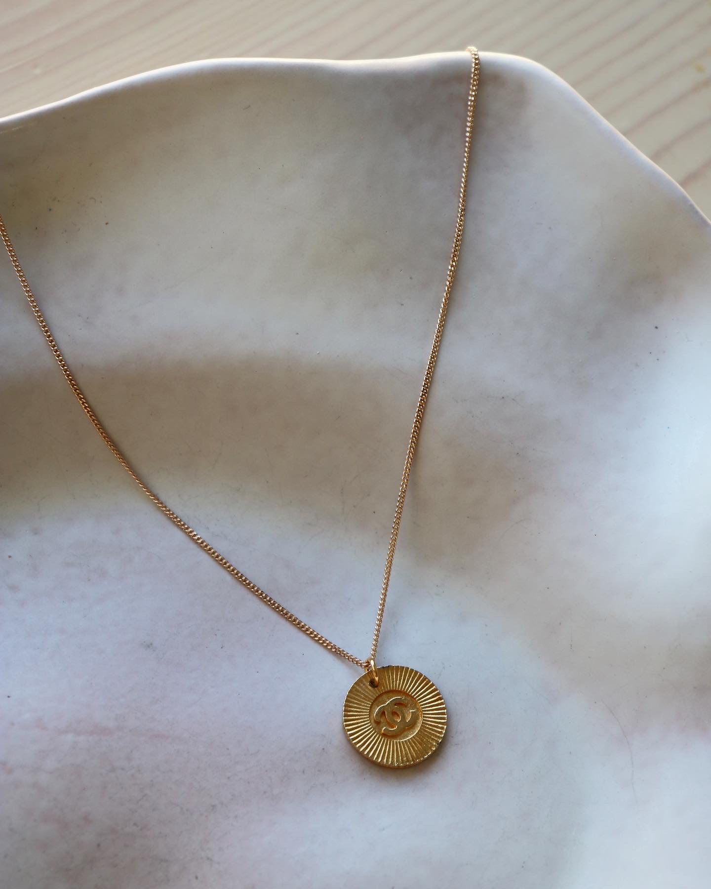 COLLIER UPCYCLÉ | SOLEIL DORÉ
