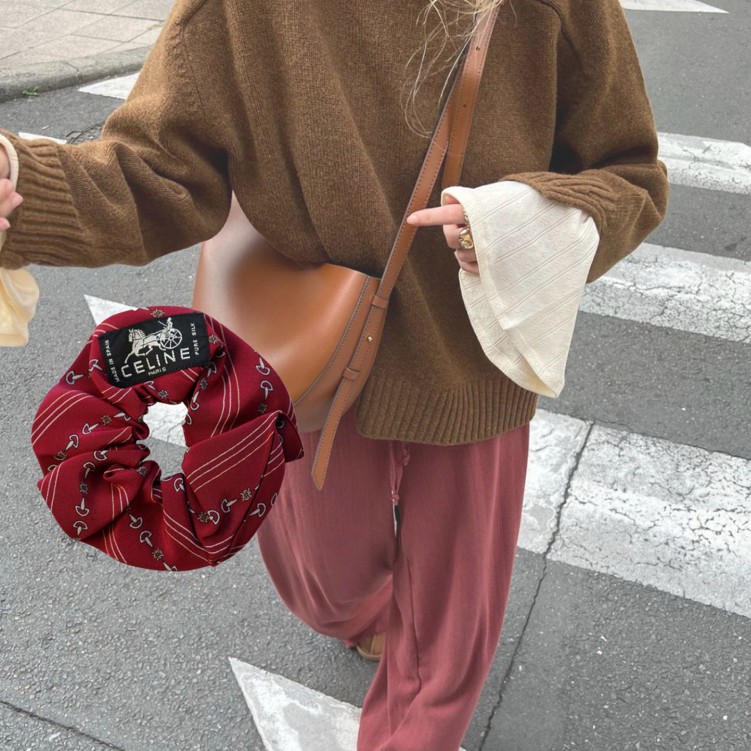 CHOUCHOU UPCYCLÉ CELINE | 100% SOIE
