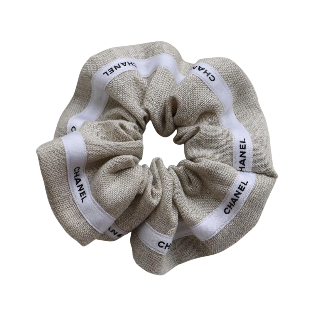 CHOUCHOU UPCYCLÉ | BEIGE SABLE 100% LIN