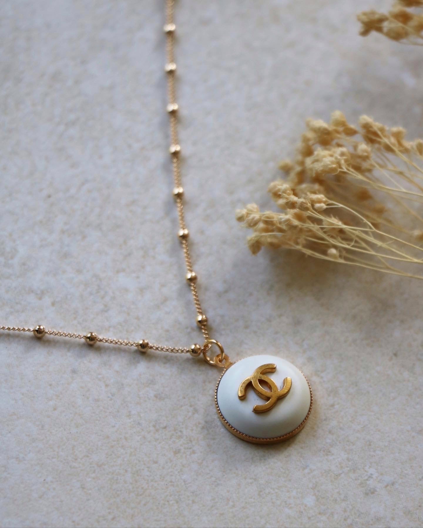 COLLIER UPCYCLÉ | BLANC