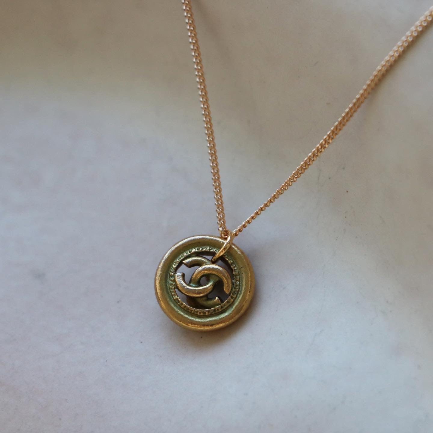 COLLIER UPCYCLÉ | DORÉ N°3