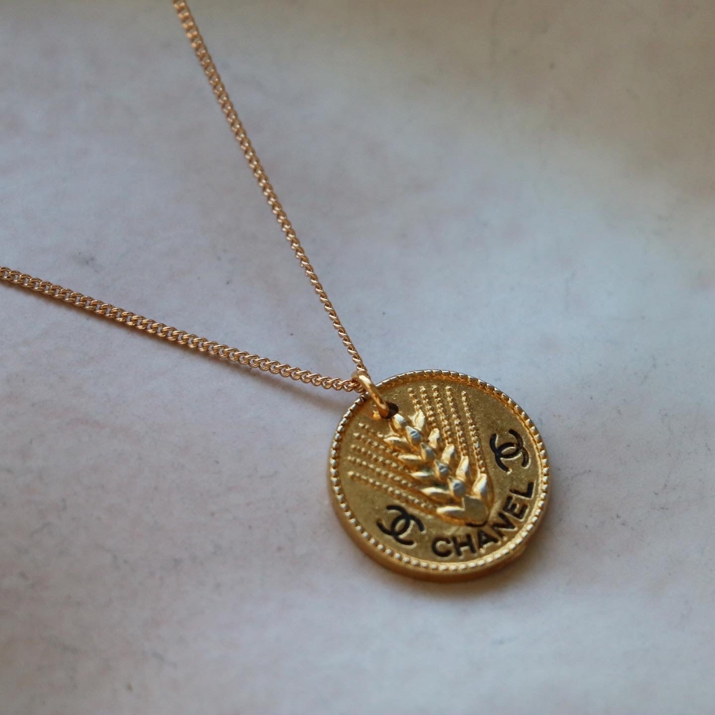 COLLIER UPCYCLÉ | "ÉPIS DE BLÉ" RARE