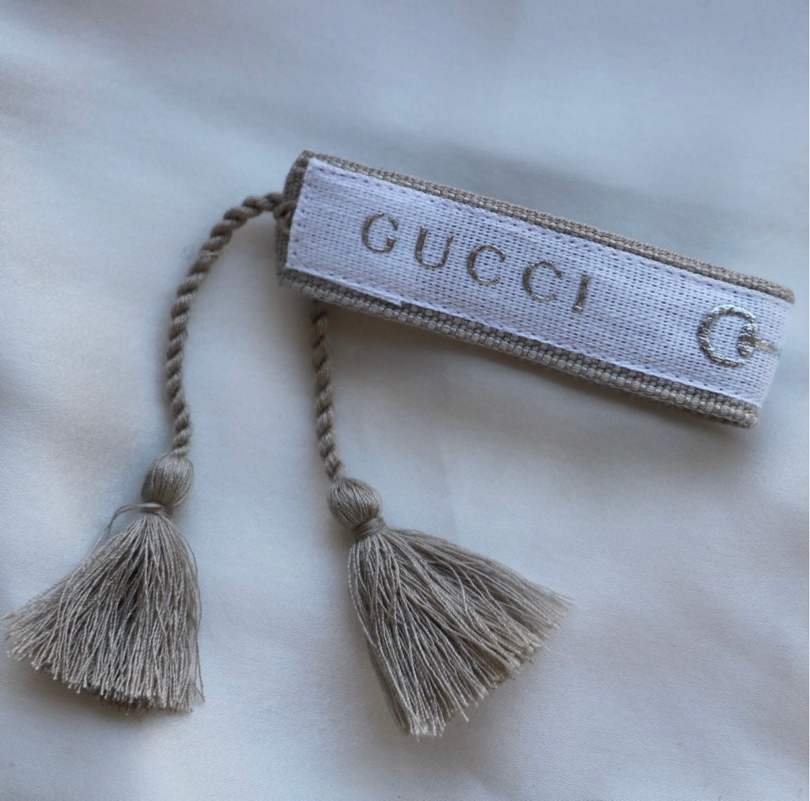 BRACELET TISSÉ UPCYCLÉ GUCCI | RARE