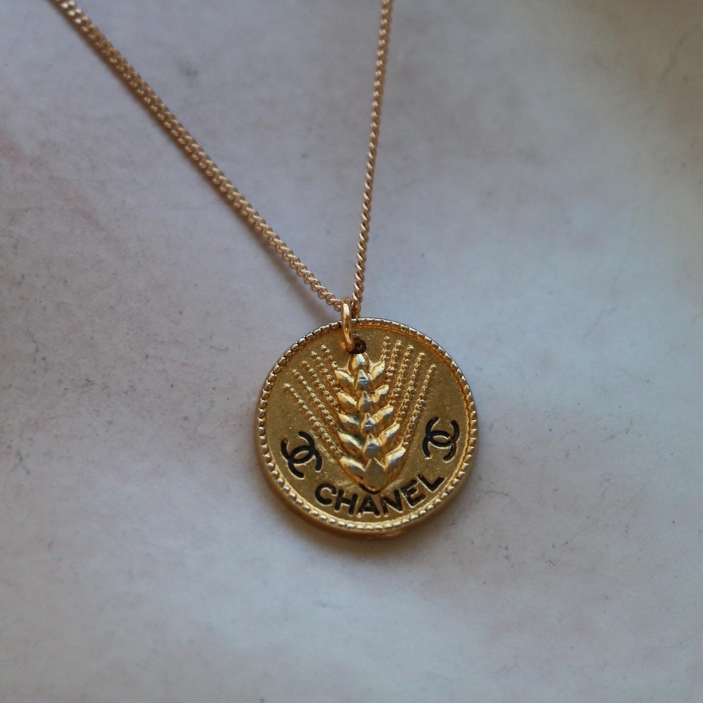 COLLIER UPCYCLÉ | "ÉPIS DE BLÉ" RARE