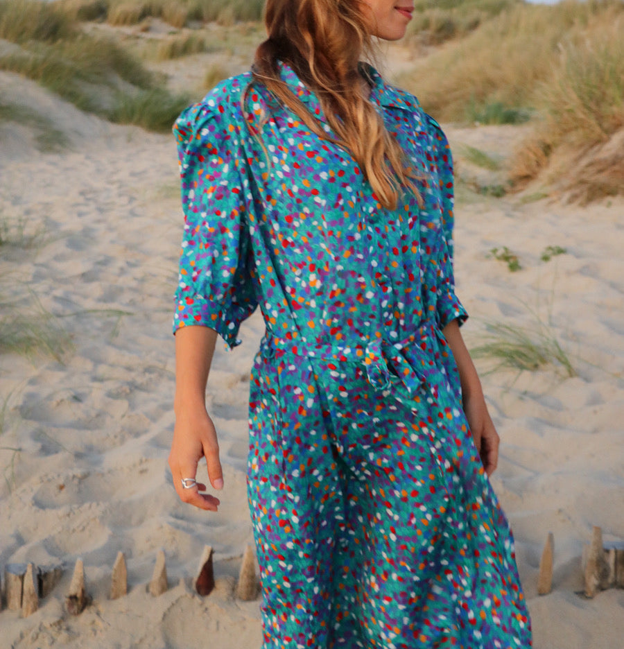 ROBE MULTICOLORE VINTAGE