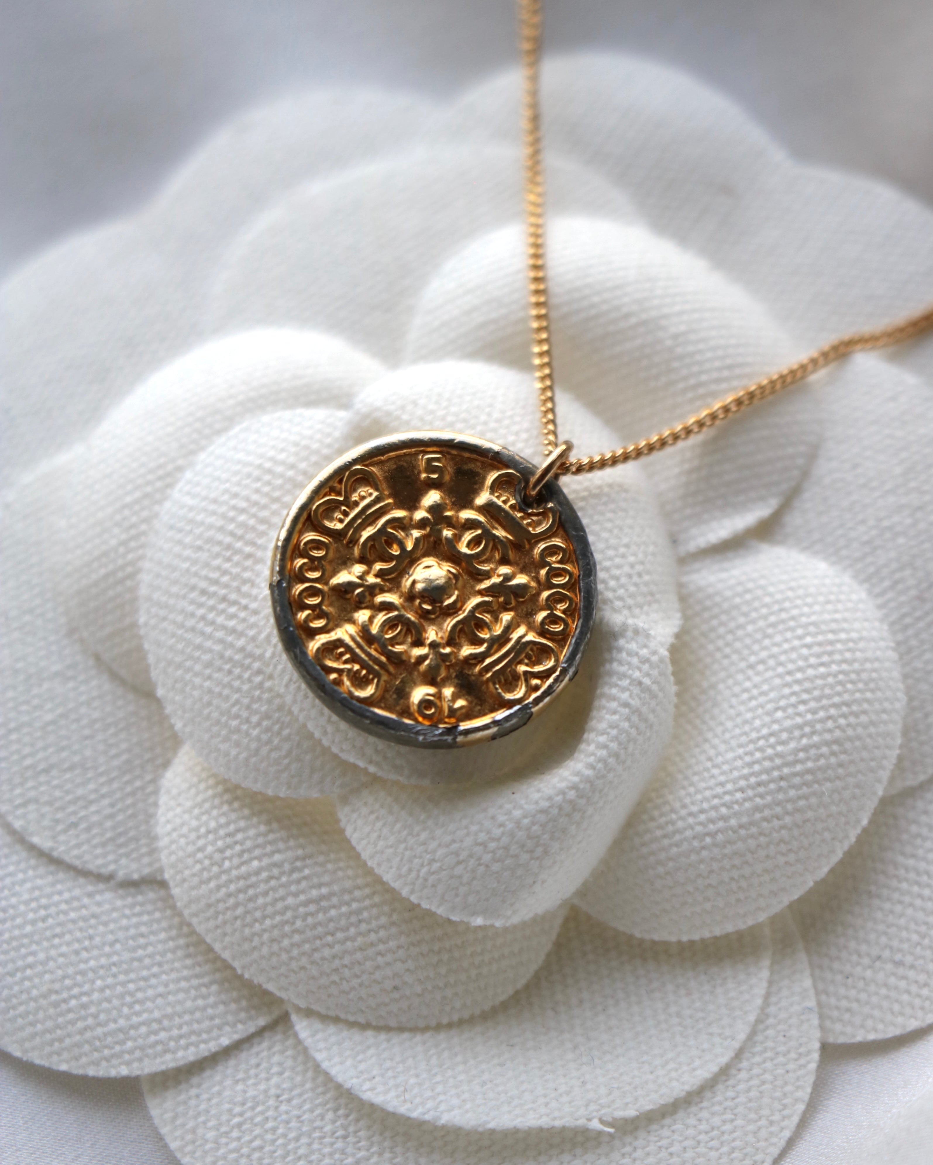 COLLIER RARE UPCYCLÉ | COCO "IMPARFAIT"