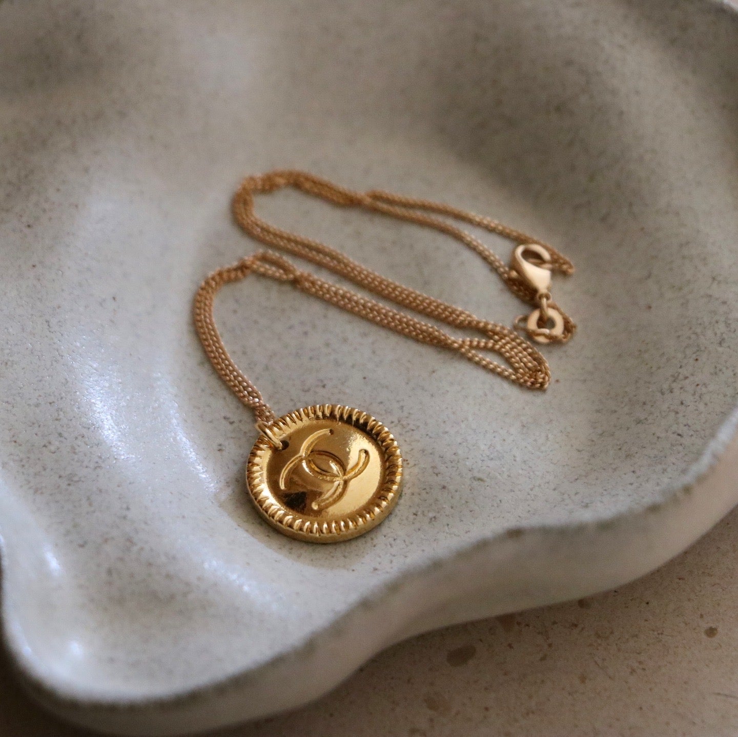 COLLIER UPCYCLÉ | DORÉ N°1