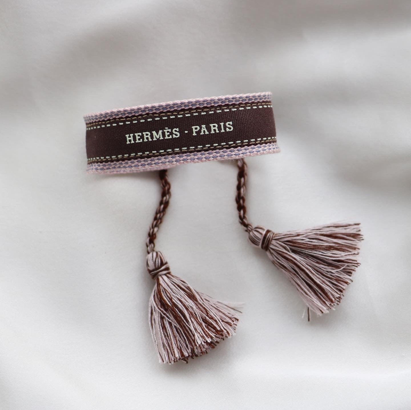 BRACELET TISSÉ UPCYCLÉ | HERMÈS PARIS