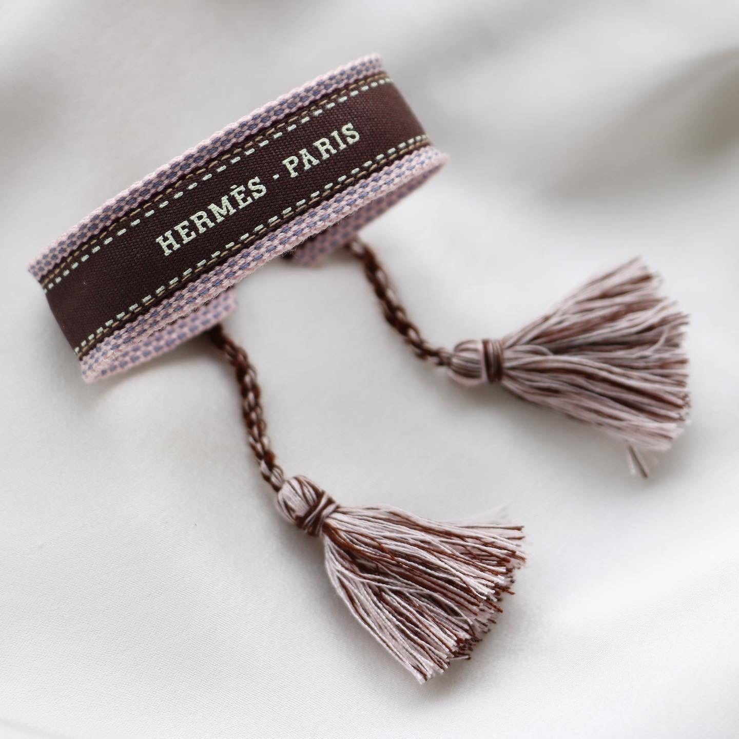 BRACELET TISSÉ UPCYCLÉ | HERMÈS PARIS