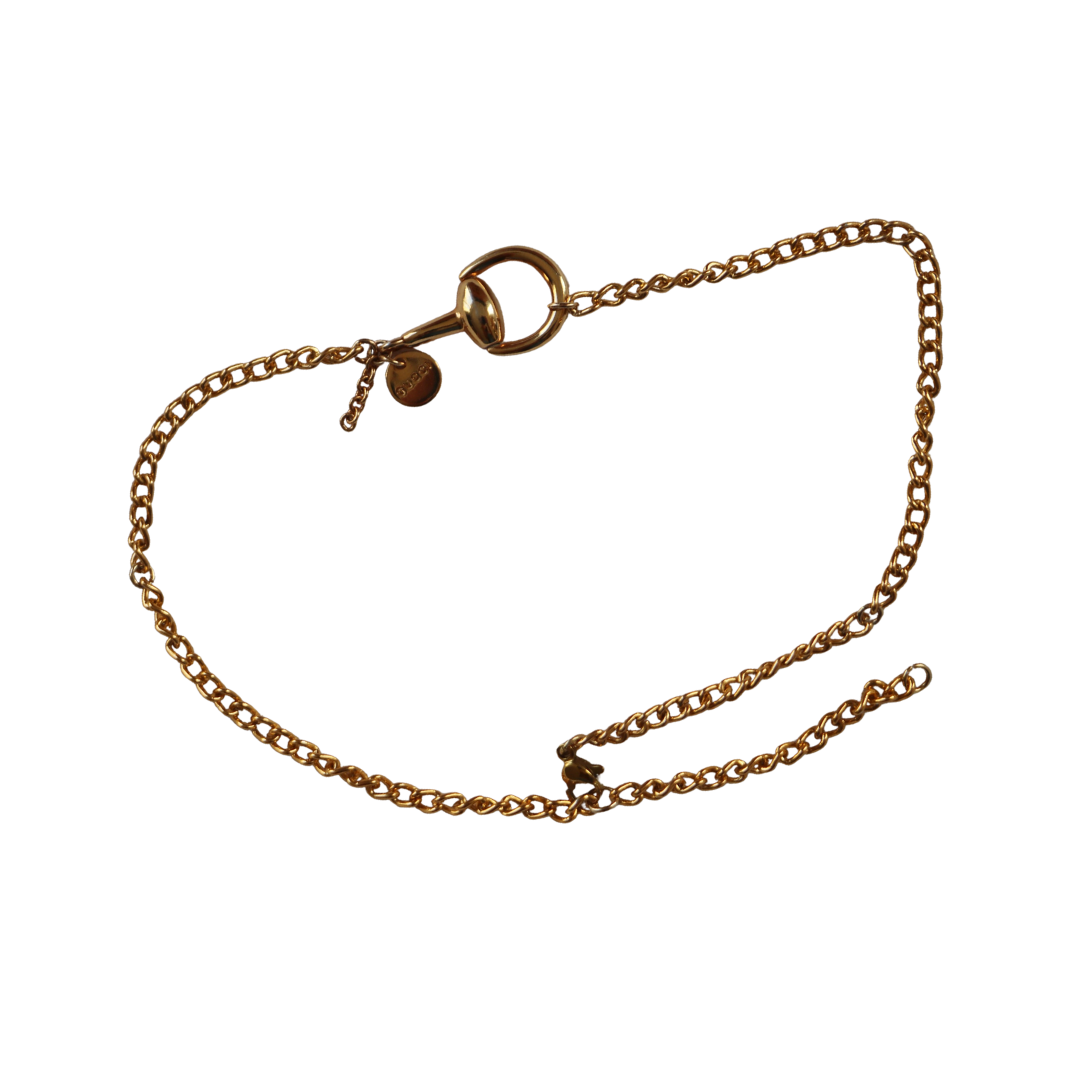 COLLIER UPCYCLÉ GUCCI | MORS DE CHEVAL