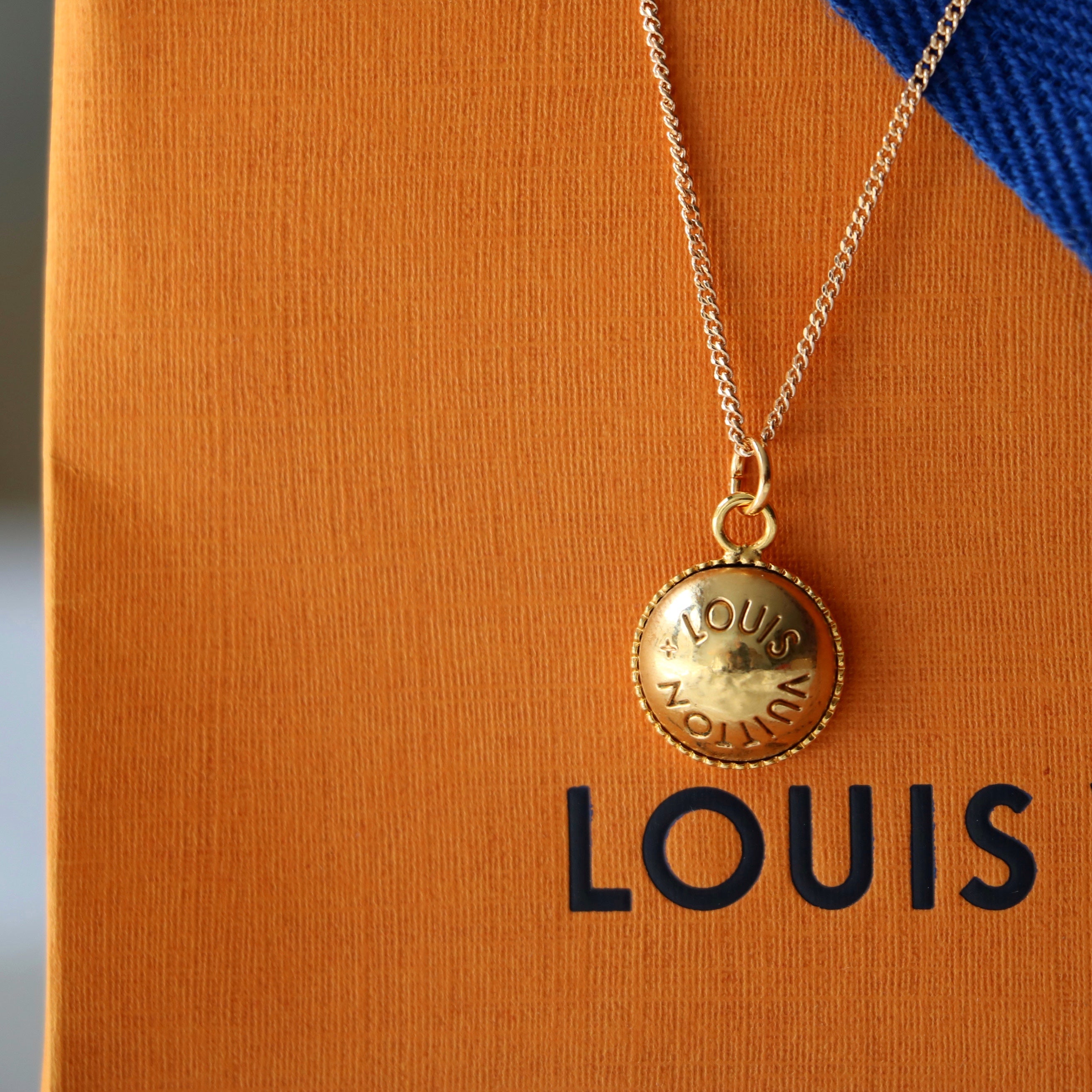 COLLIER UPCYCLÉ LOUIS VUITTON