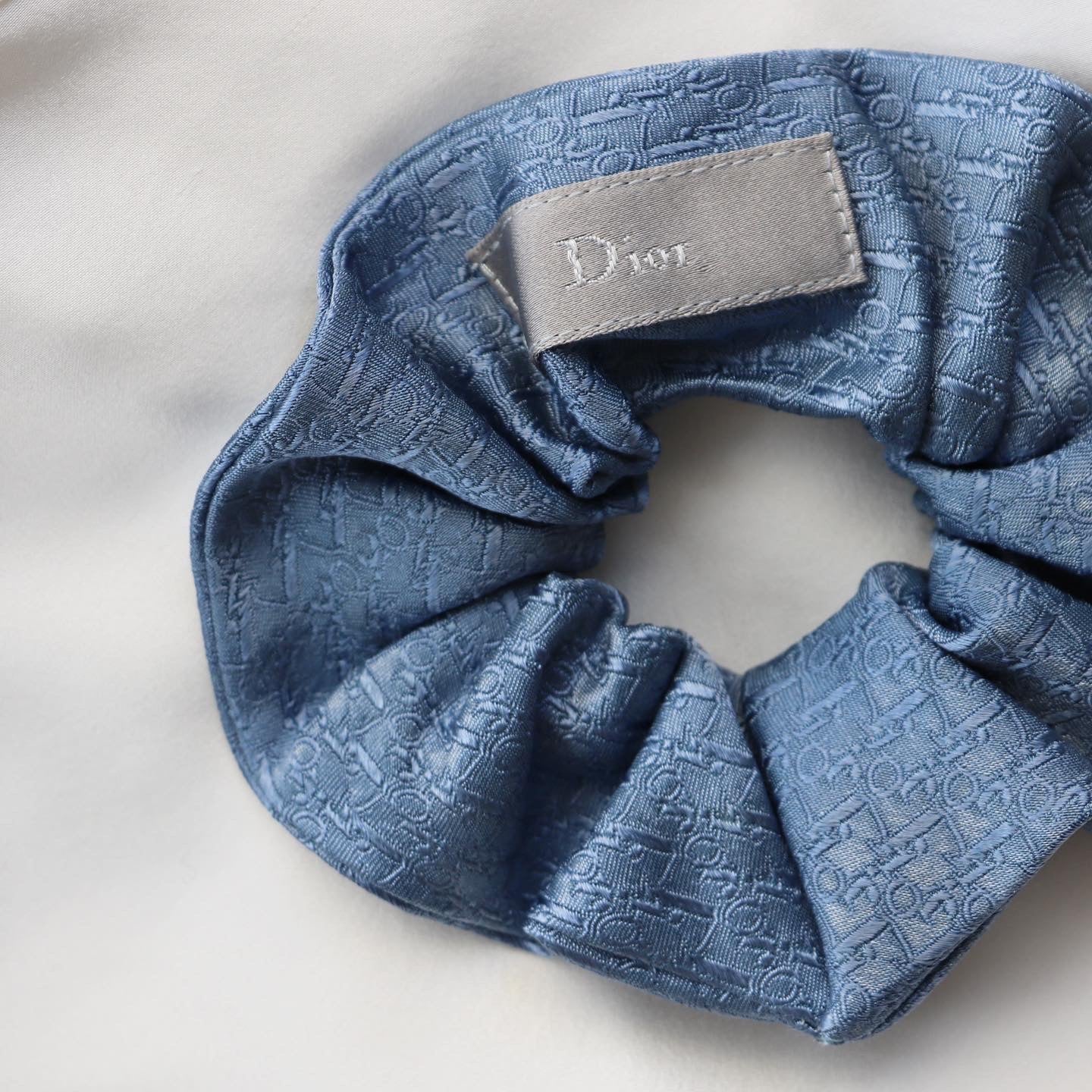 CHOUCHOU UPCYCLÉ DIOR MONOGRAMME | 100% SOIE