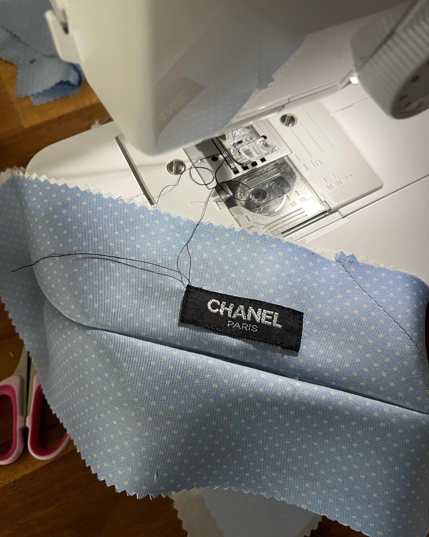 BRACELET FOULARD UPCYCLÉ CHANEL | 100% SOIE