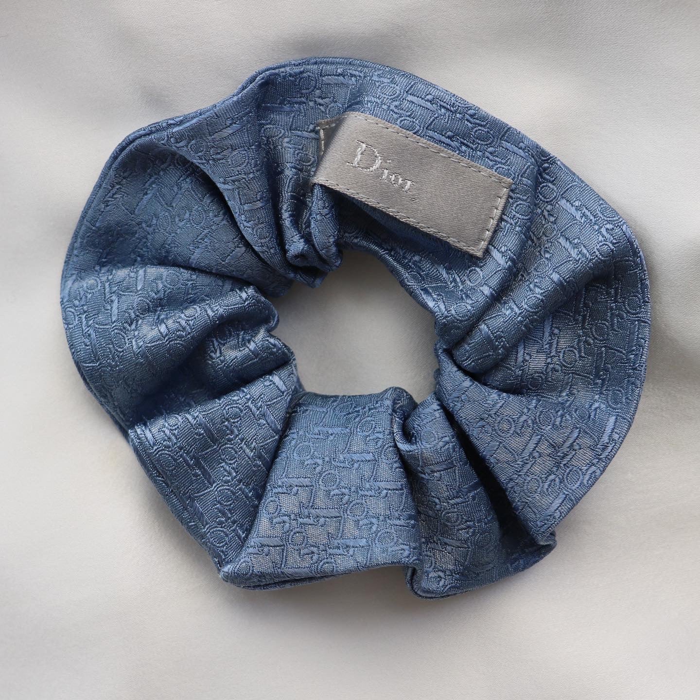 CHOUCHOU UPCYCLÉ DIOR MONOGRAMME | 100% SOIE